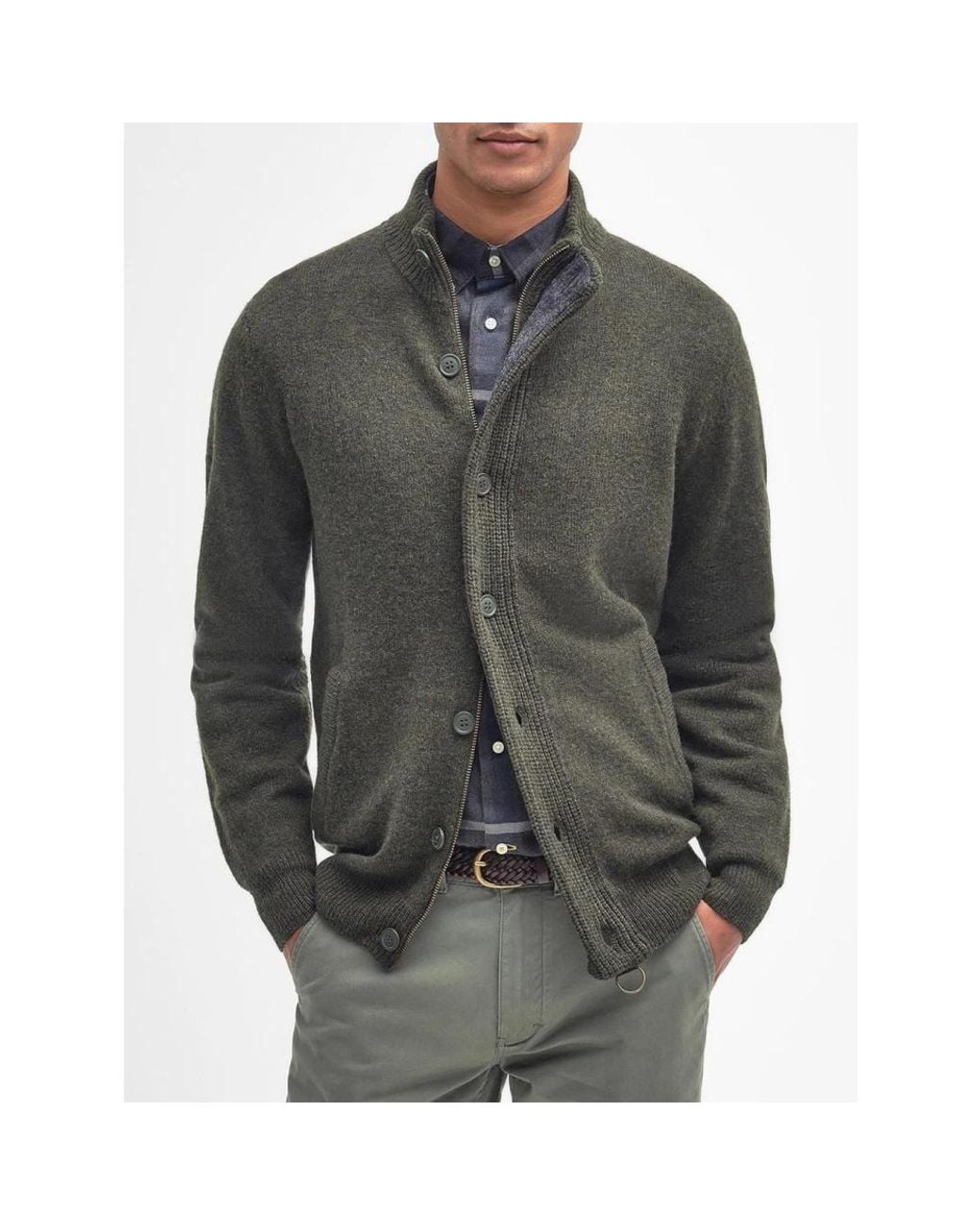 Barbour Gray Cardigans for men