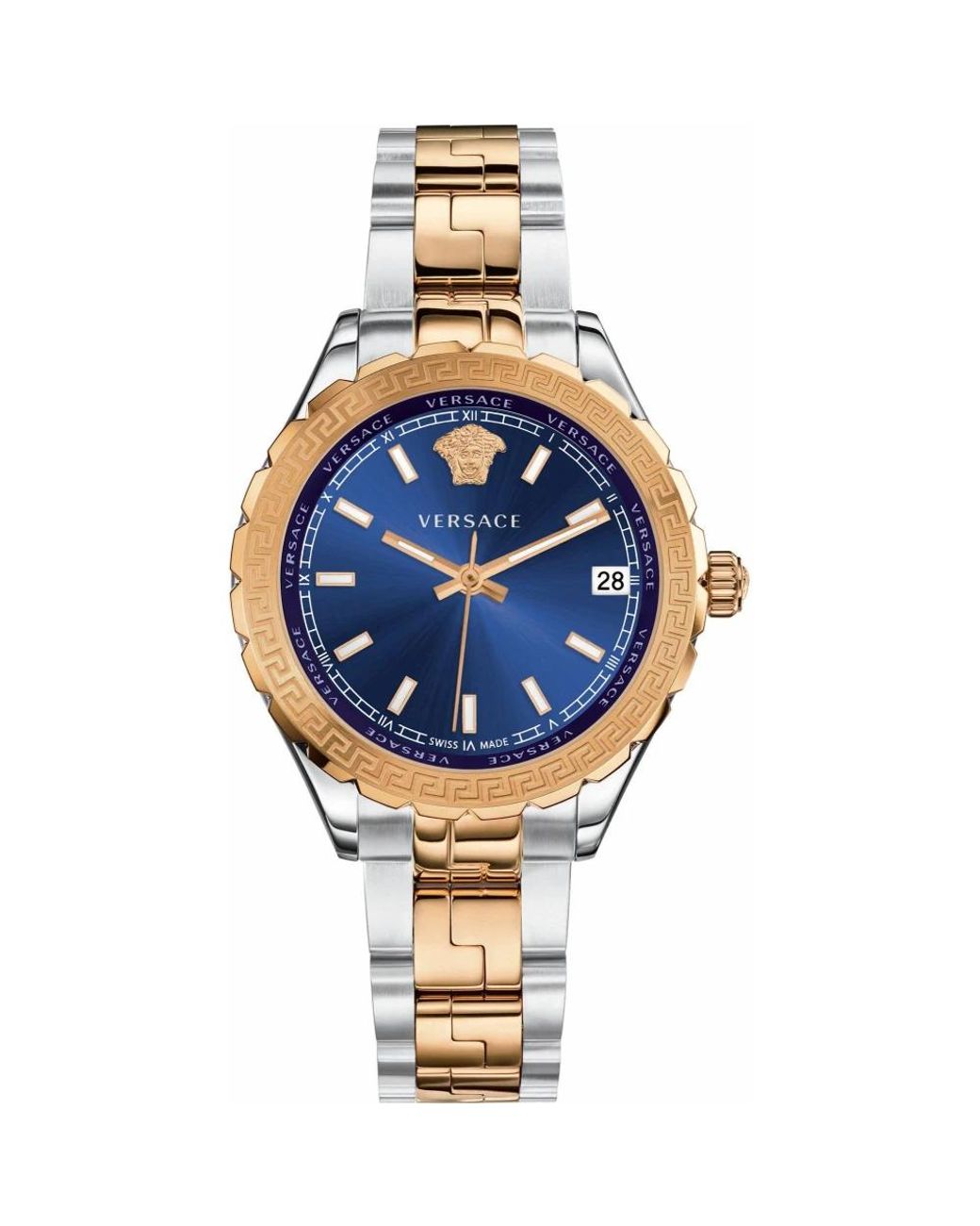 Orologio da donna hellenyium quadrante blu di Versace in Blue