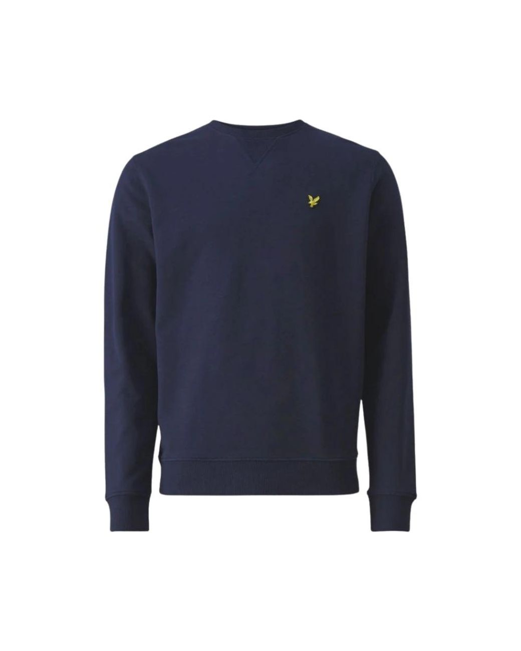 Lyle & Scott Crew Neck Sweatshirt in het Blue voor heren