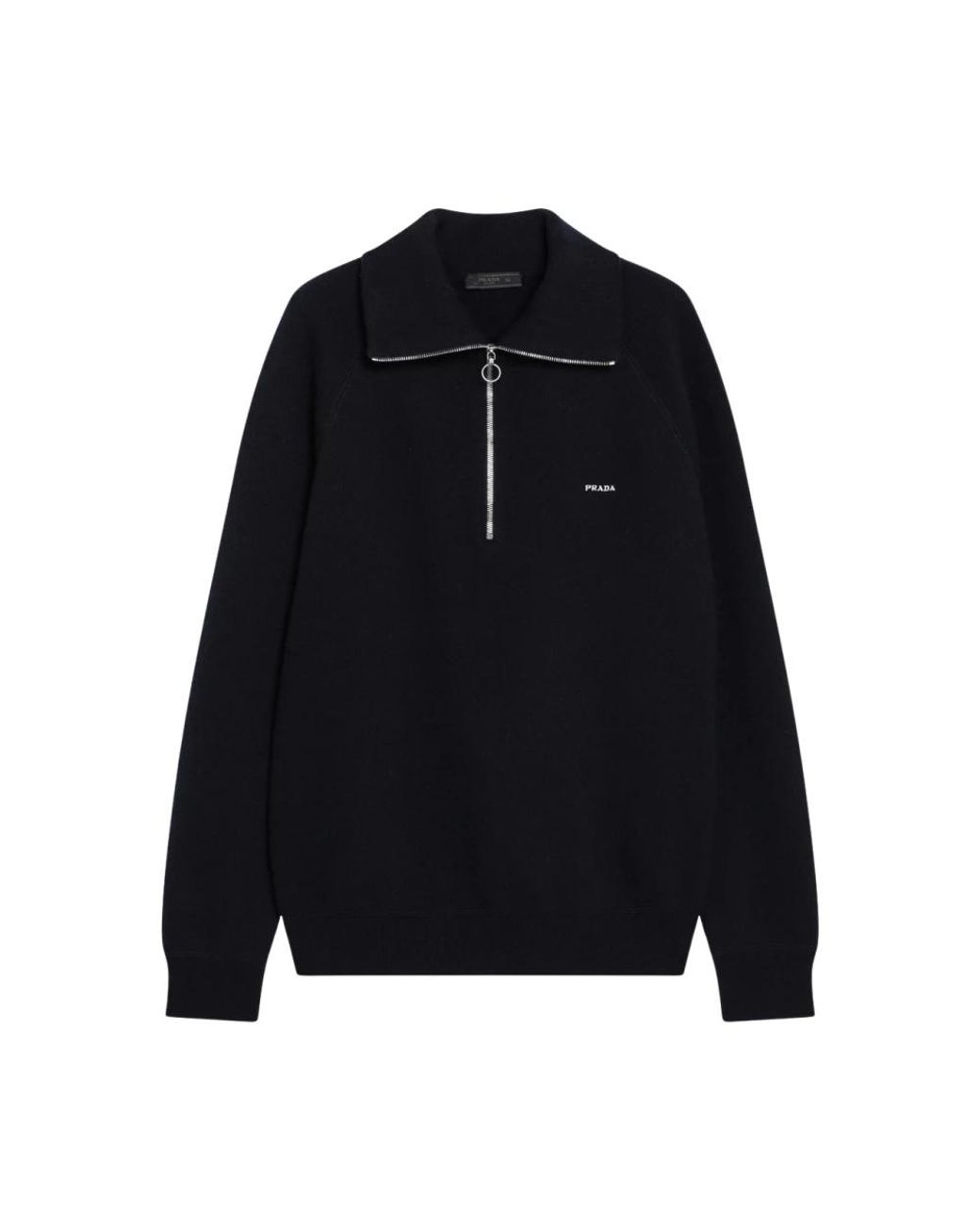 Prada Gebreide Polo in het Blue voor heren