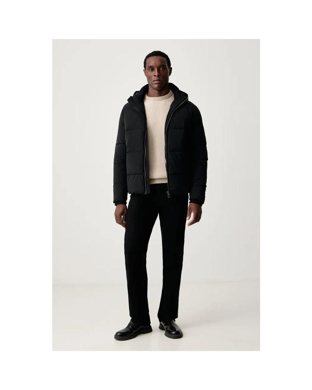 Winter Jackets Guess de hombre de color Black