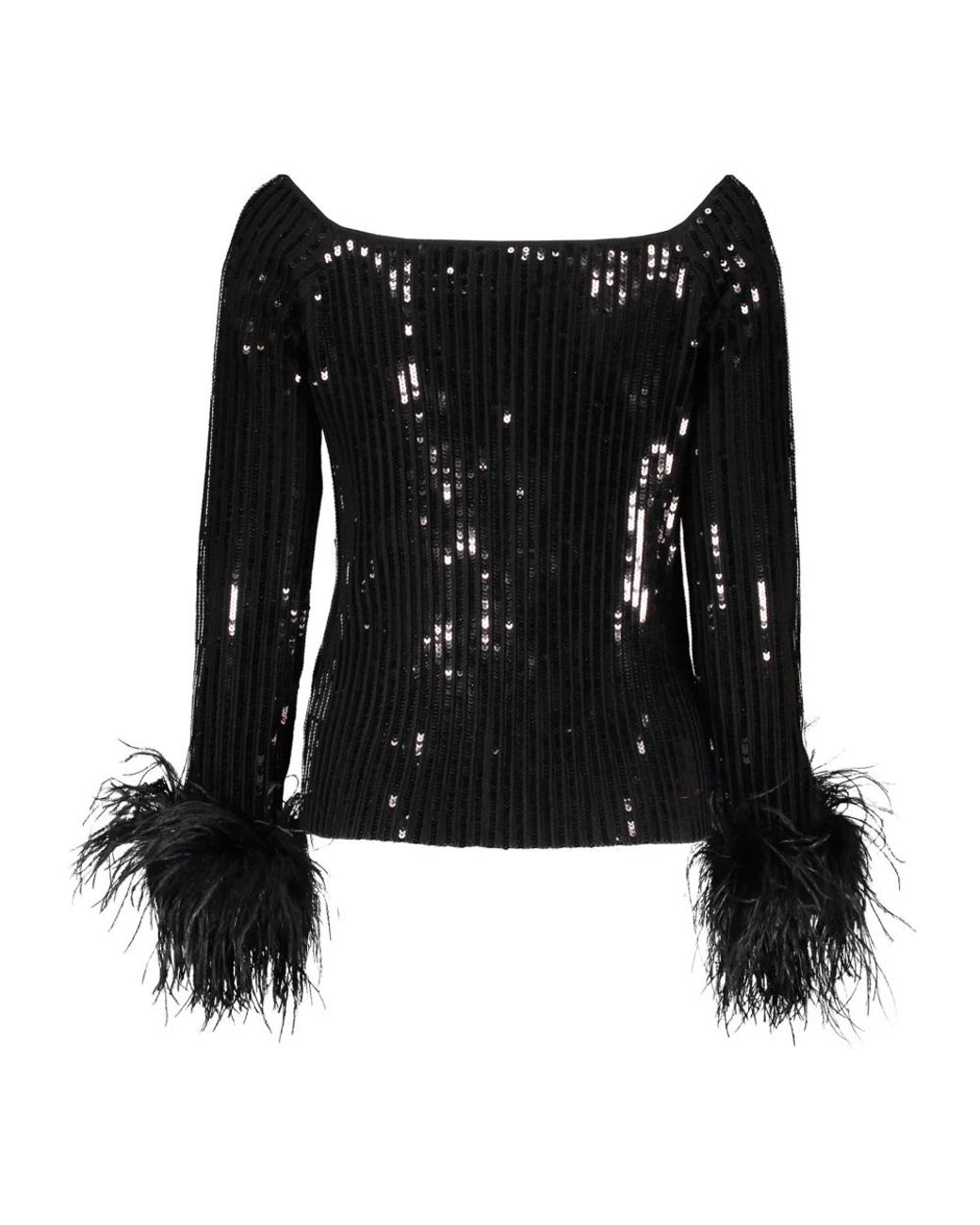 Valentino Garavani Black Blouses