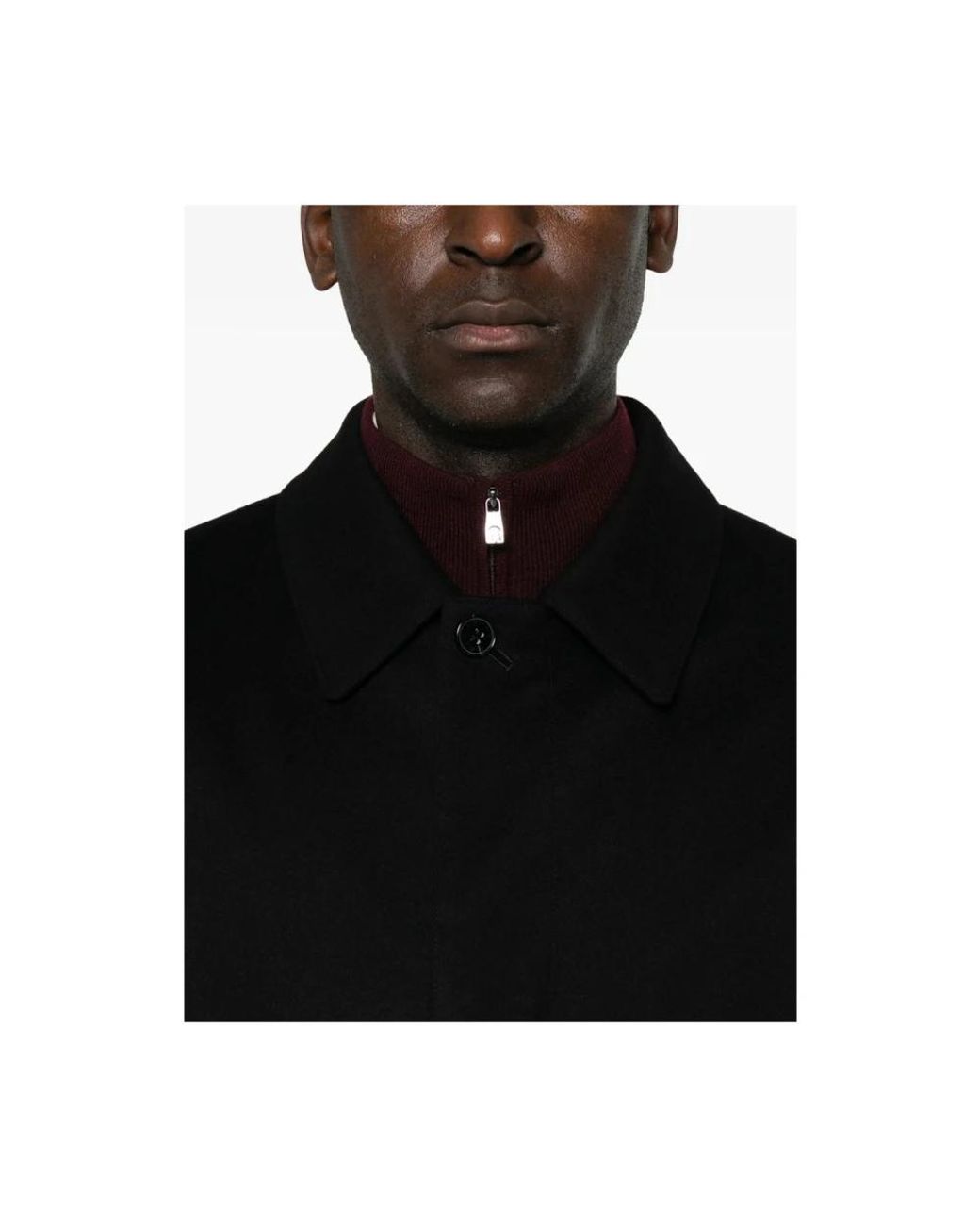 Mackintosh Black Single-Breasted Coats for men