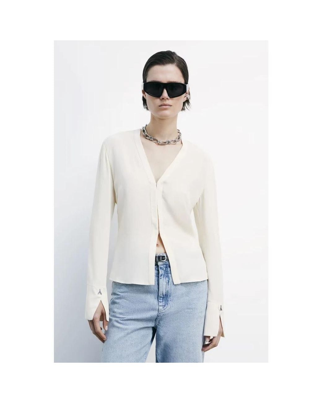 Patrizia Pepe White Light Jackets
