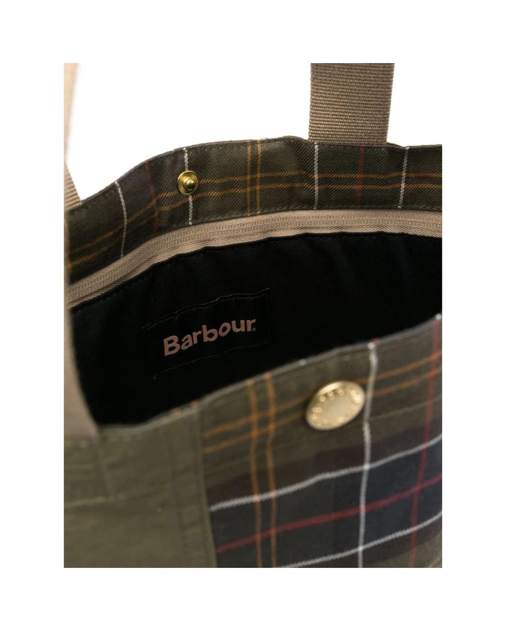 Barbour Green Shopping Bags for men