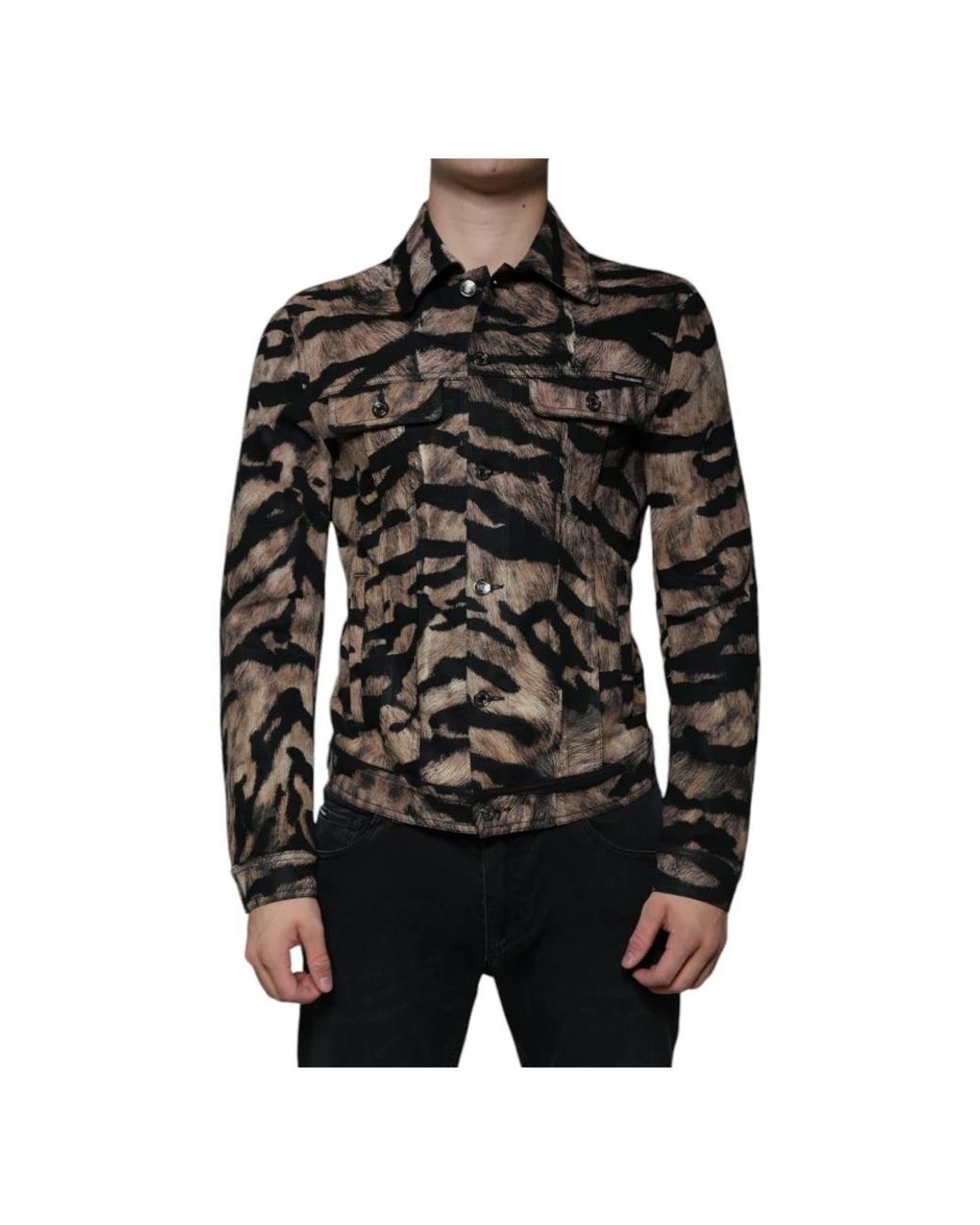 Dolce & Gabbana Light Jackets in het Black voor heren