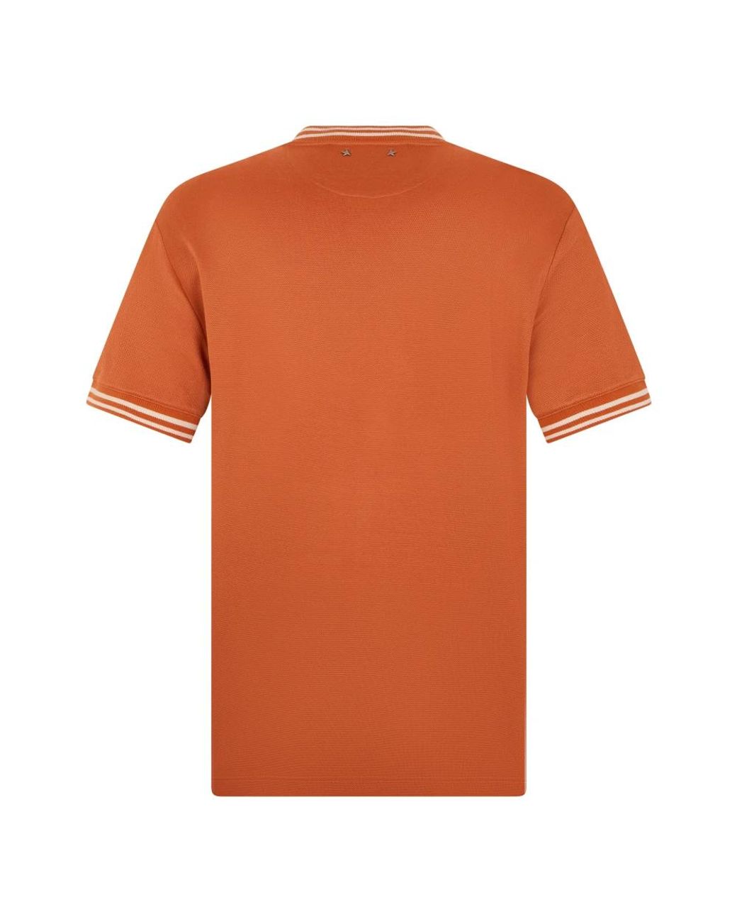 Golden Goose Deluxe Brand Orange T-Shirts for men