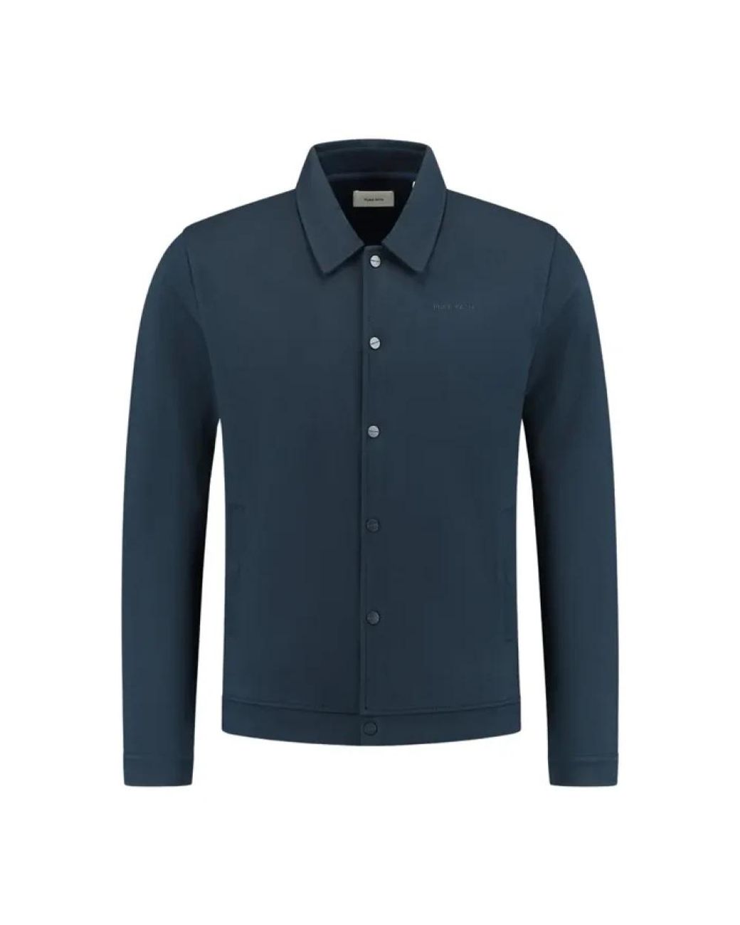 Pure Path Jassen ,Blauw ,Nylon Overshirt Voor in het Blue voor heren