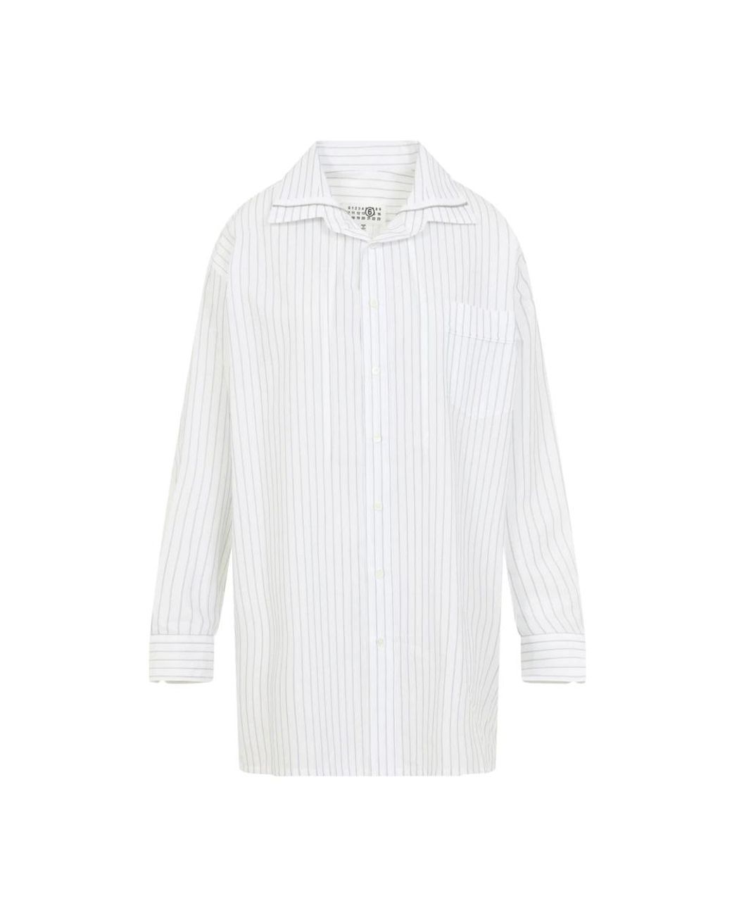MM6 by Maison Margiela White Shirts