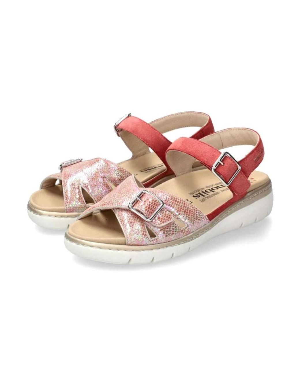 Flat Sandals Mephisto en coloris Pink