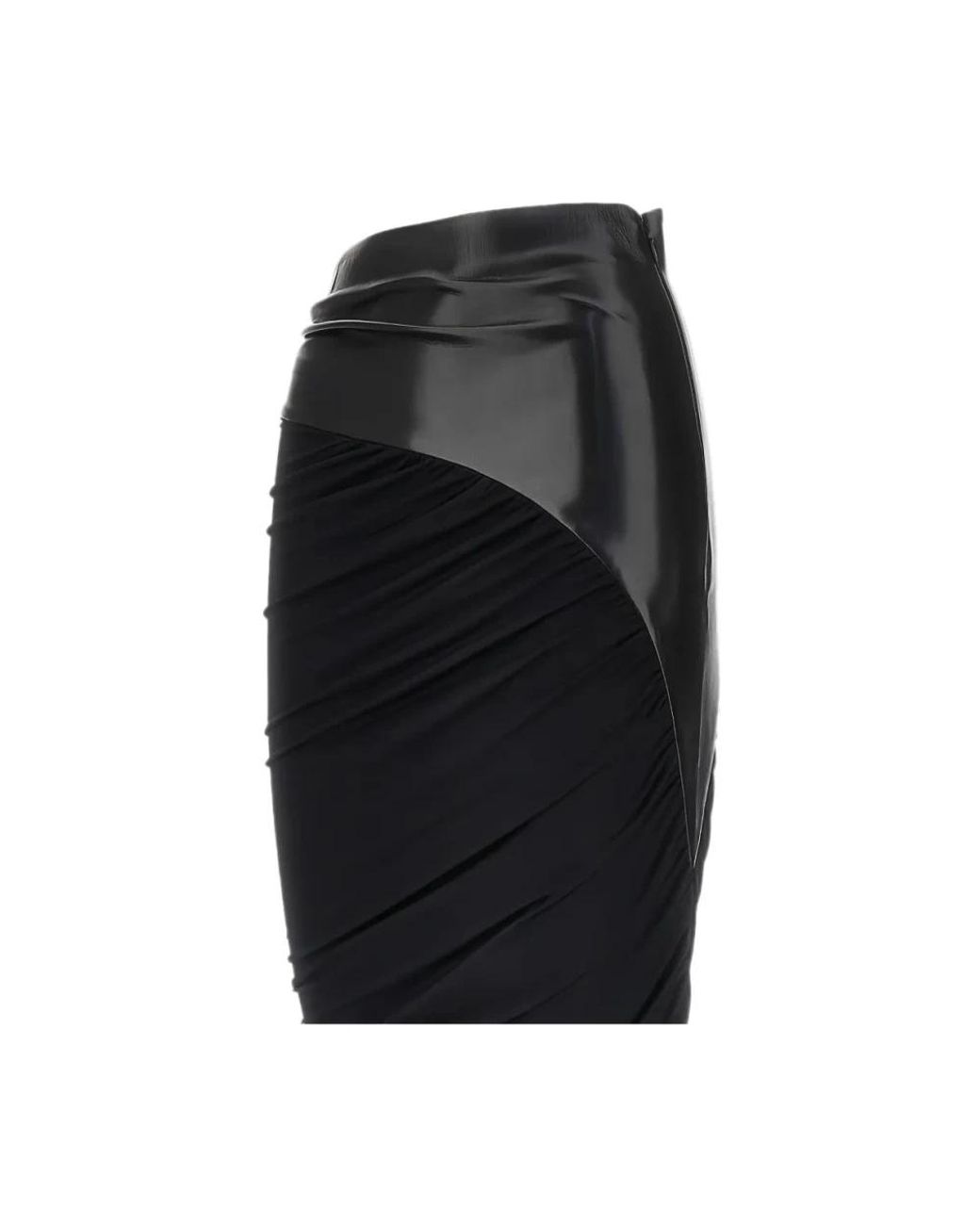 ANDAMANE Black Pencil Skirts