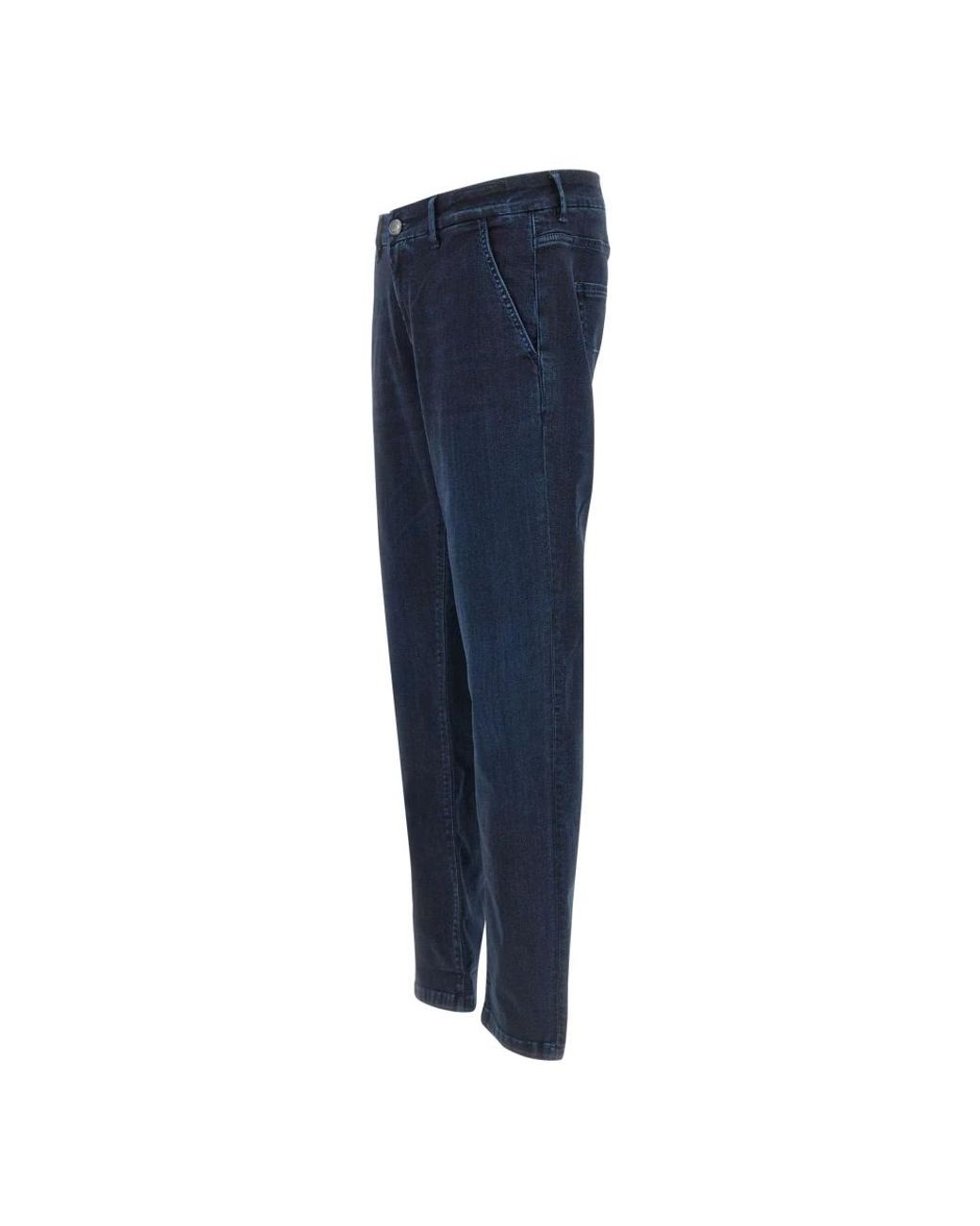 Re-hash Blue Straight Jeans for men