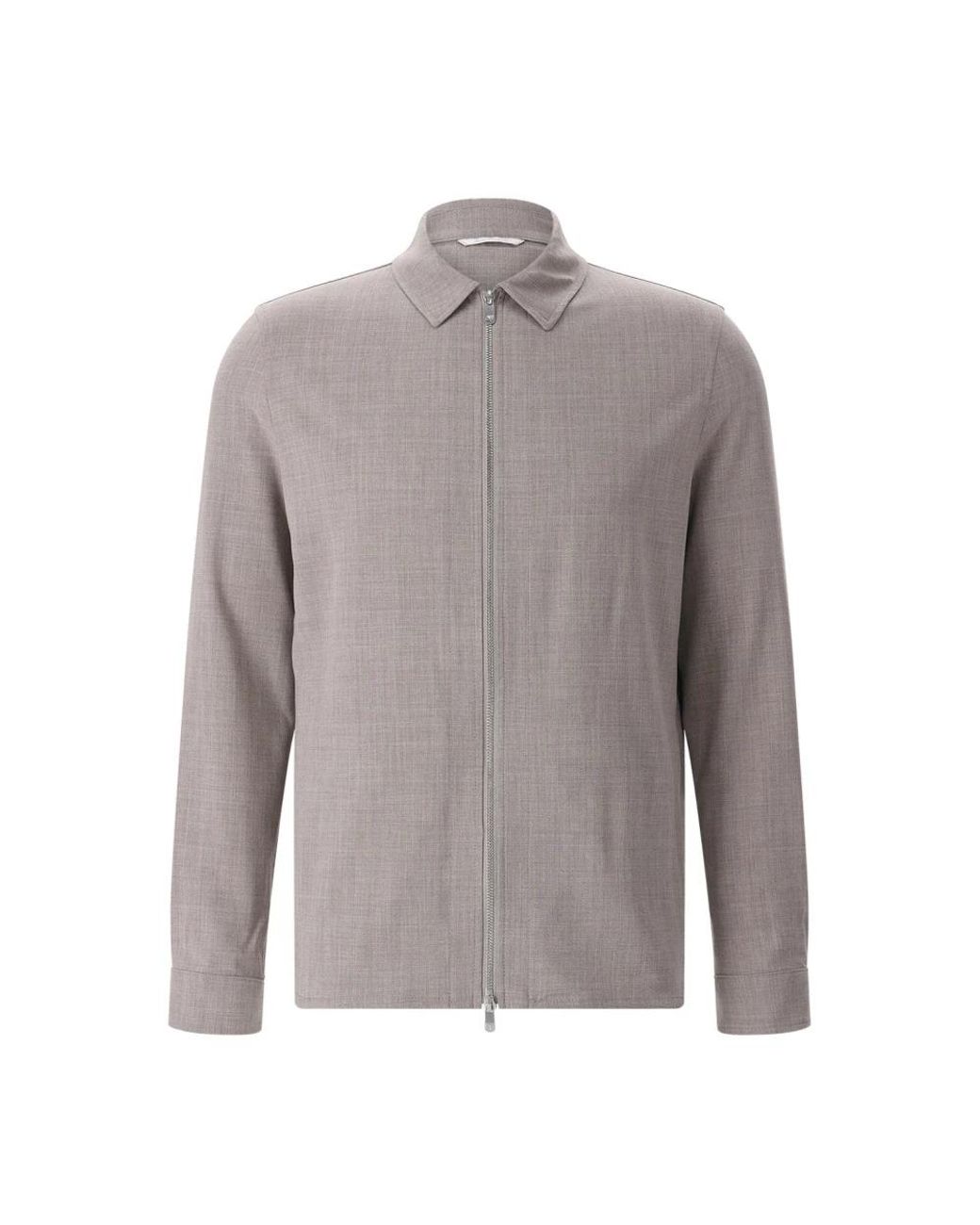 Marco Pescarolo Gray Casual Shirts for men