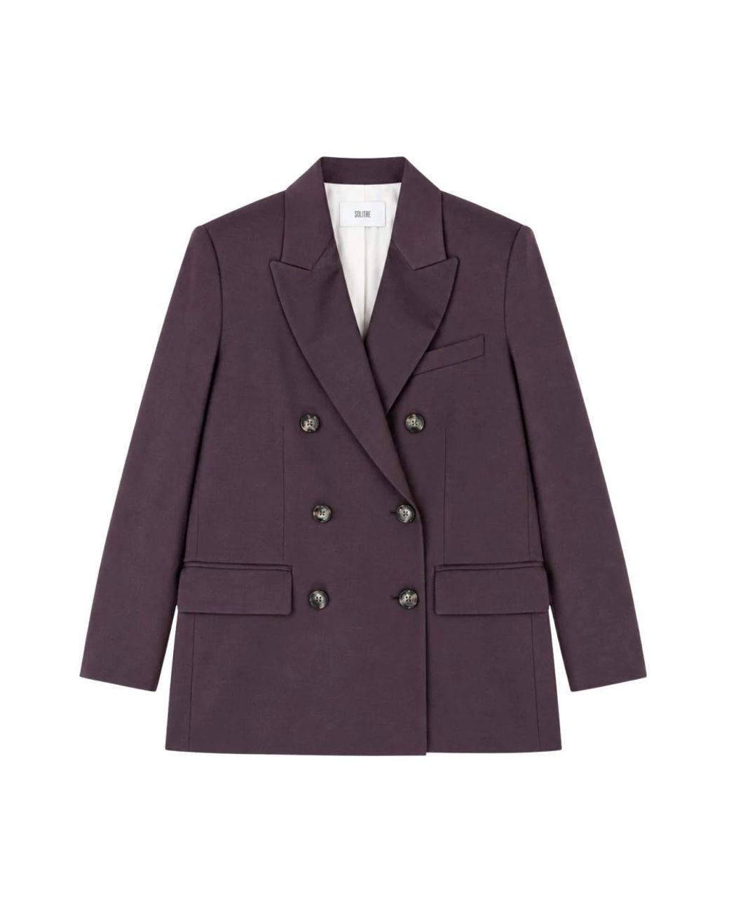 SOLOTRE Blazer in het Purple