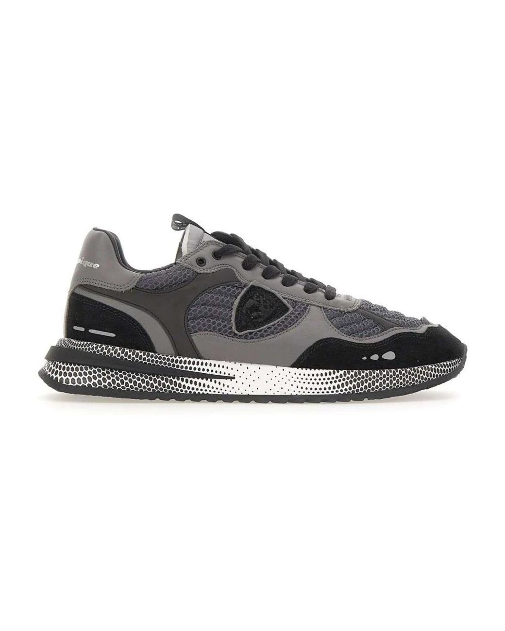 Sneakers di Philippe Model in Black da Uomo