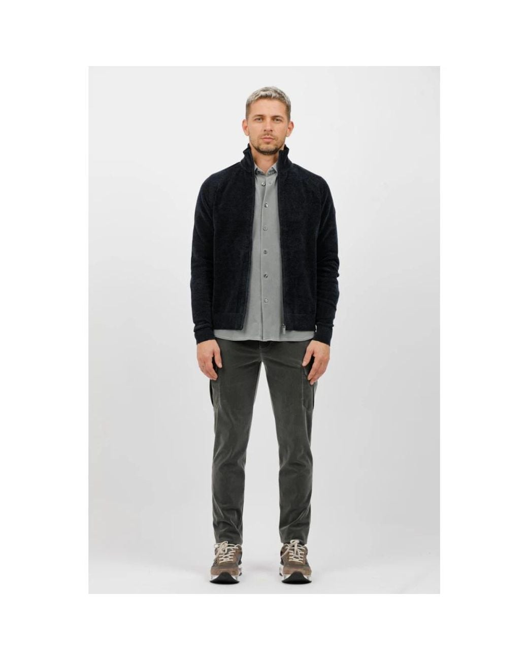 Rrd Black Slim-Fit Trousers for men