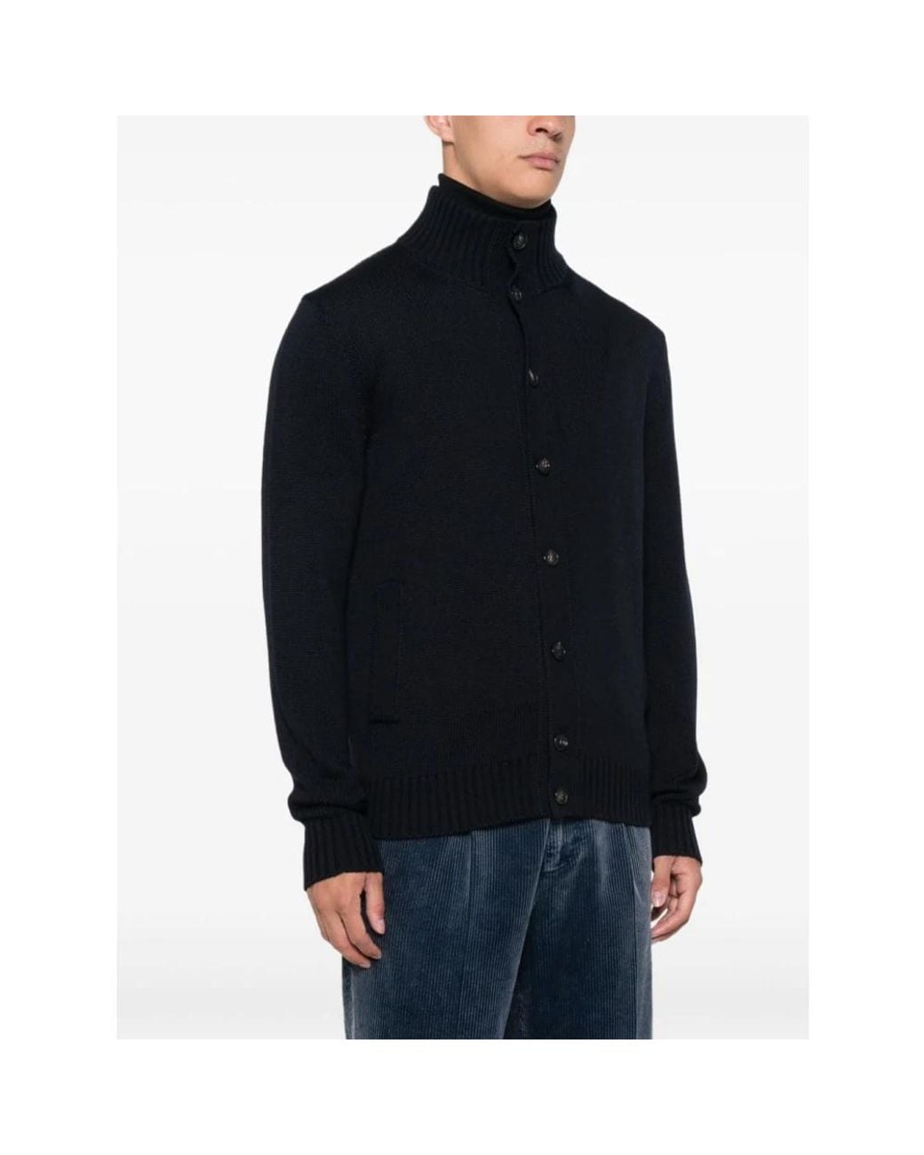 Zanone Black Cardigans for men