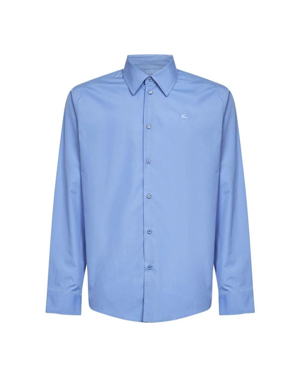 Burberry Blue Casual Shirts for men