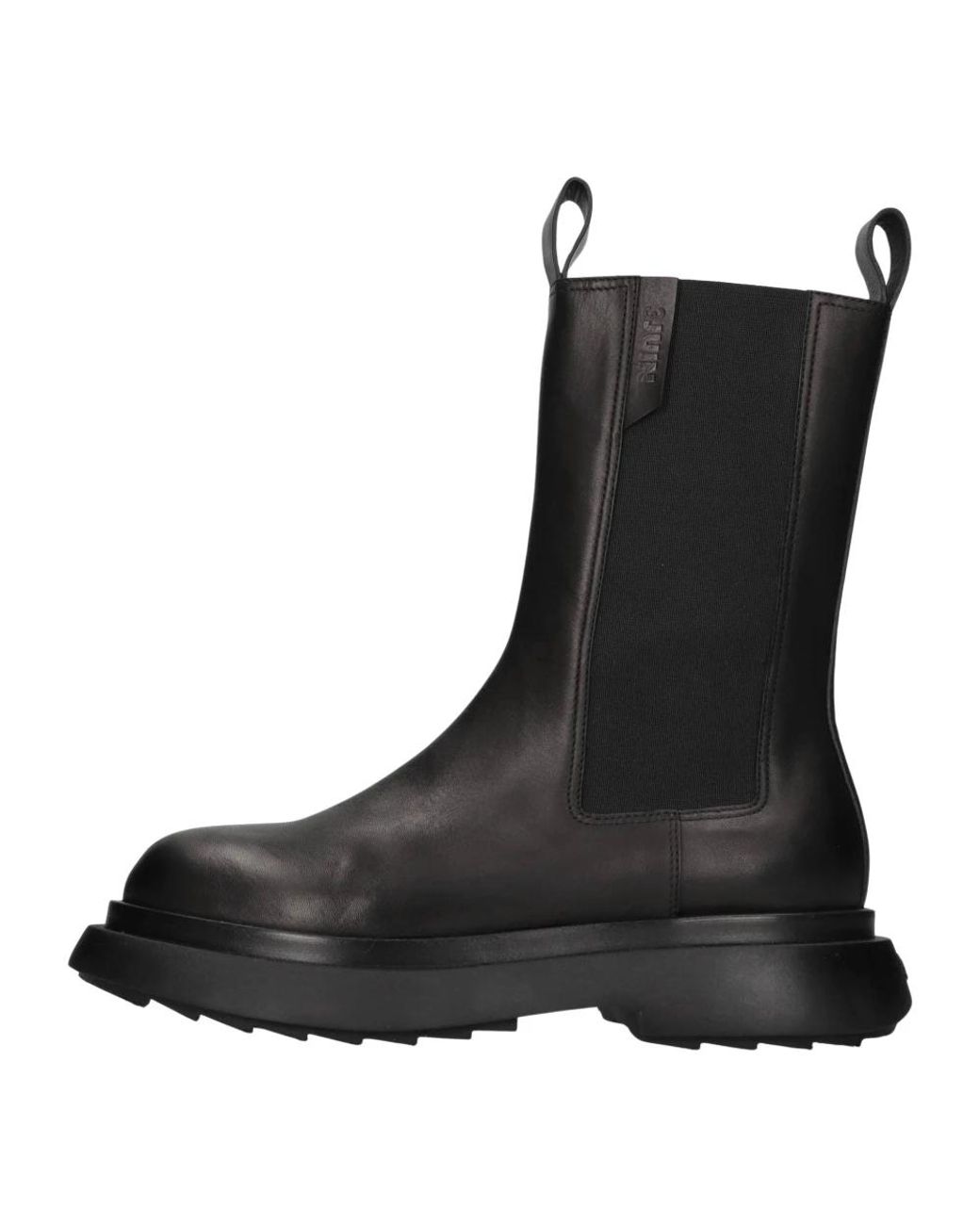 3Juin Black Chelsea Boots