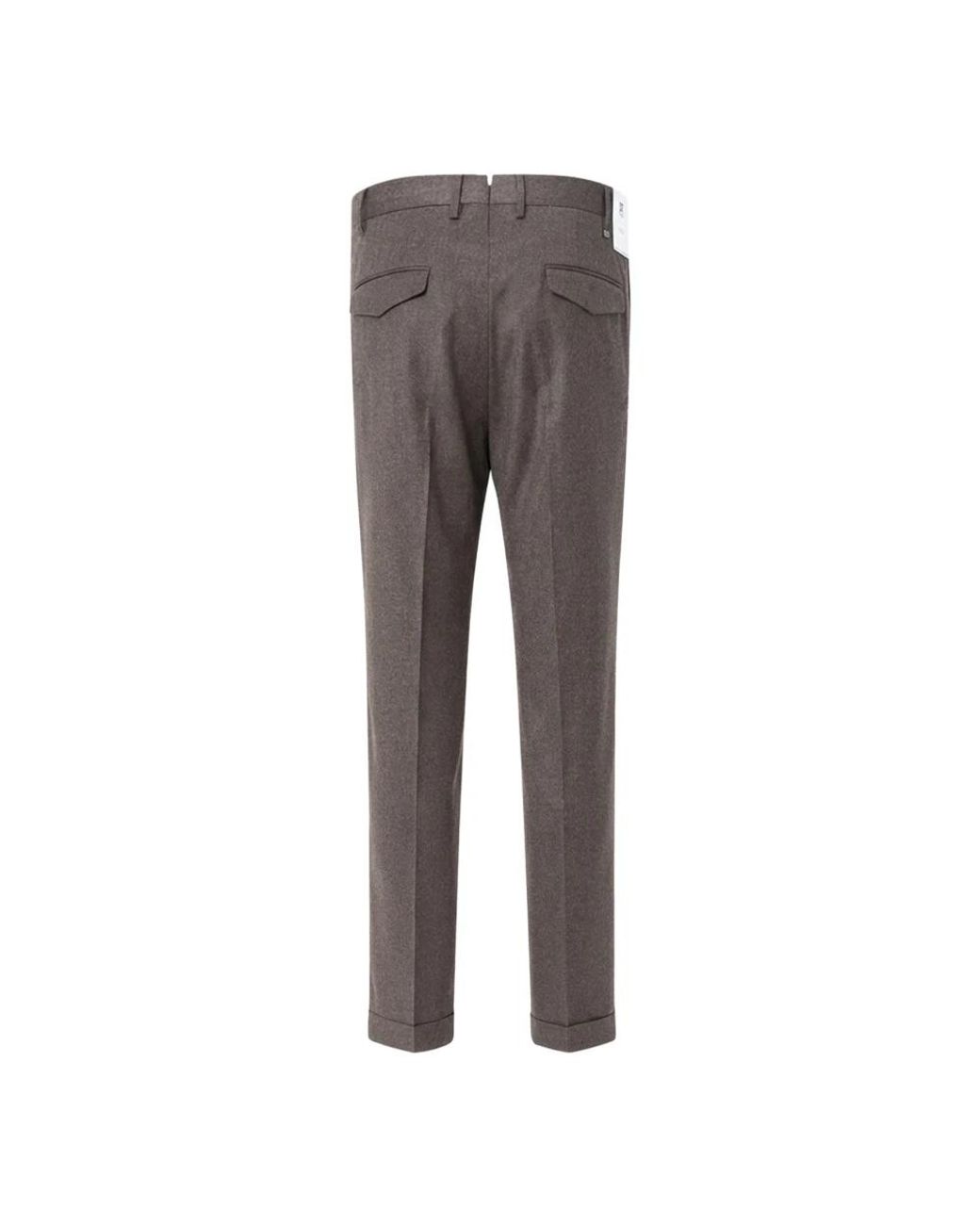 PT Torino Gray Suit Trousers for men