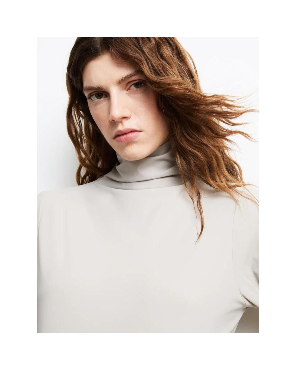 Turtlenecks Rrd de color White