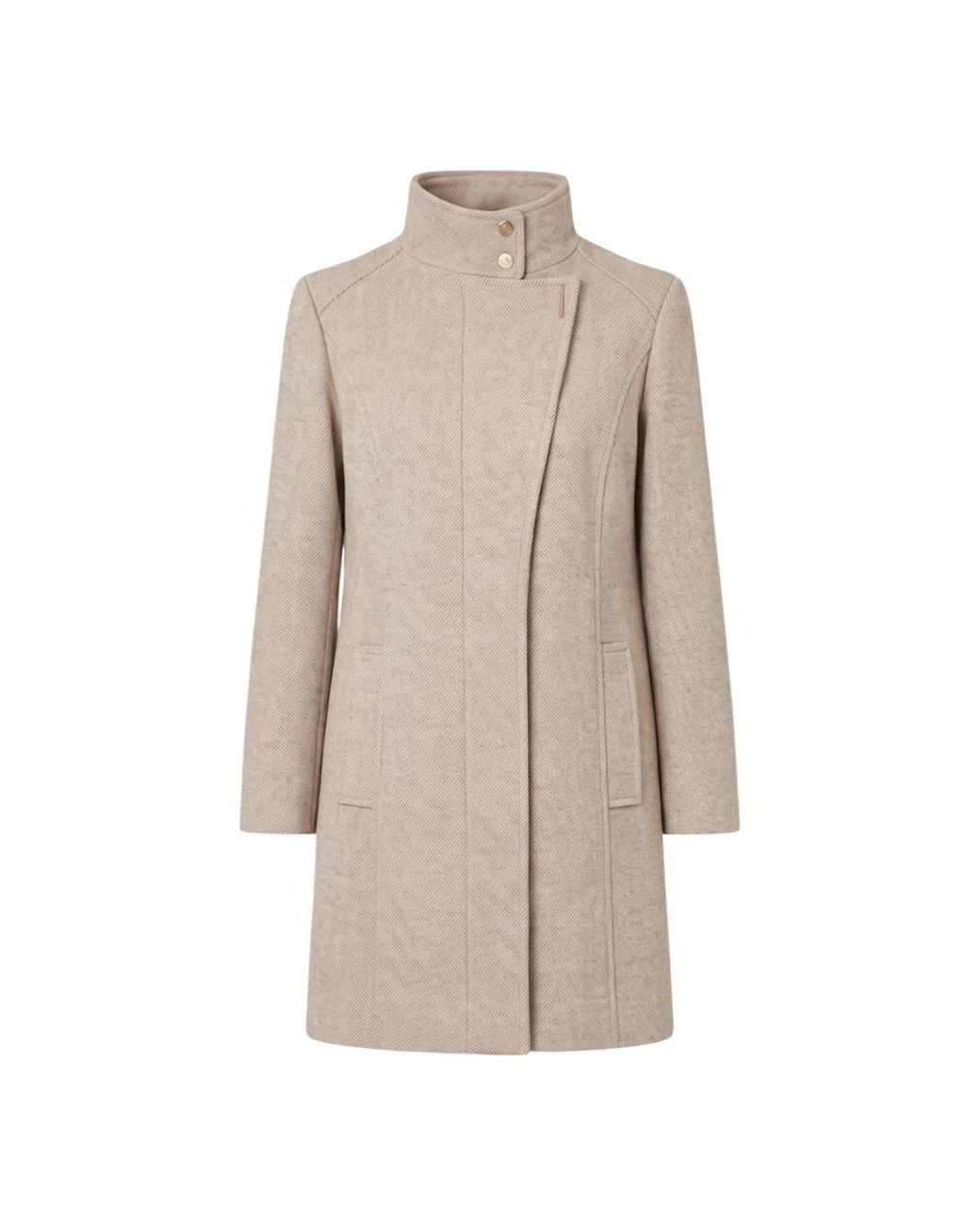 Liu Jo Natural Single-Breasted Coats