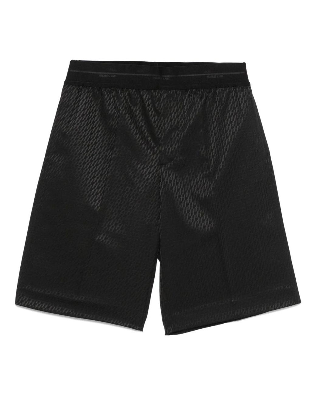 Helmut Lang Black Casual Shorts for men