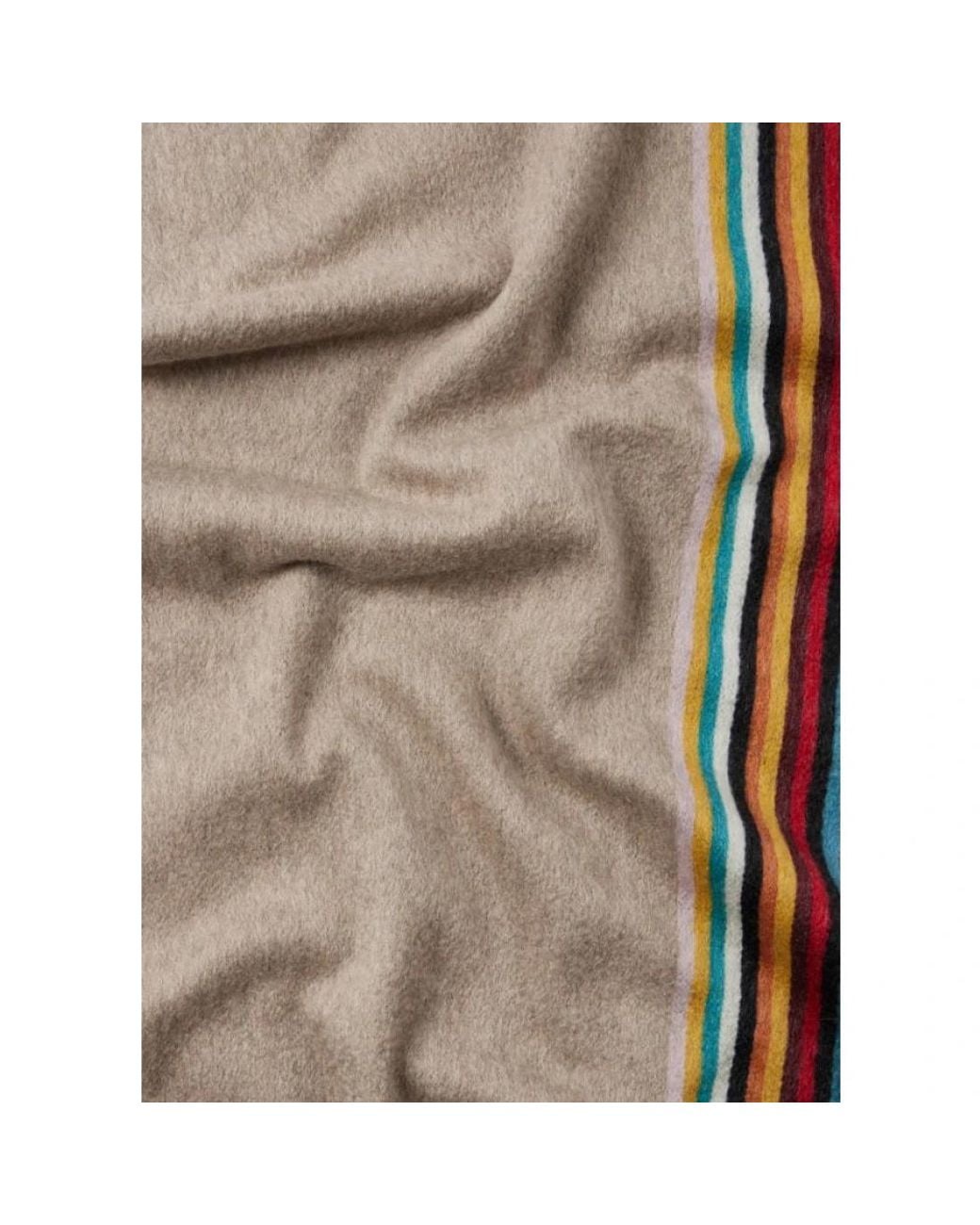Paul Smith Brown Winter Scarves for men