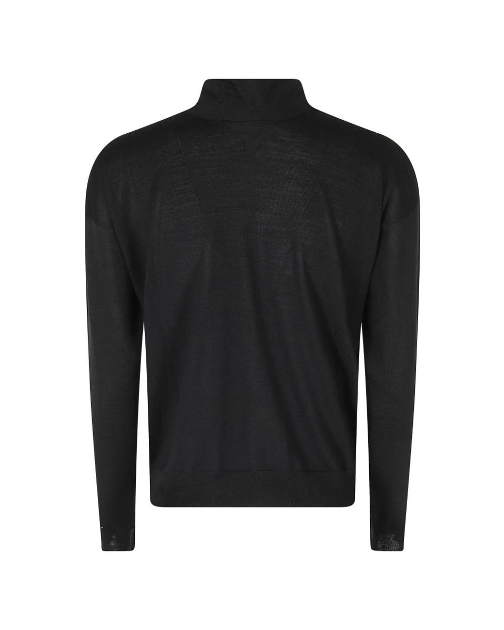 Roberto Collina Black Turtlenecks