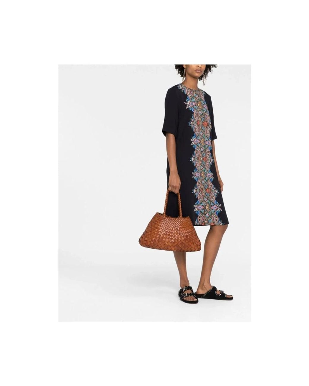 Dragon Diffusion Brown Shopping Bags