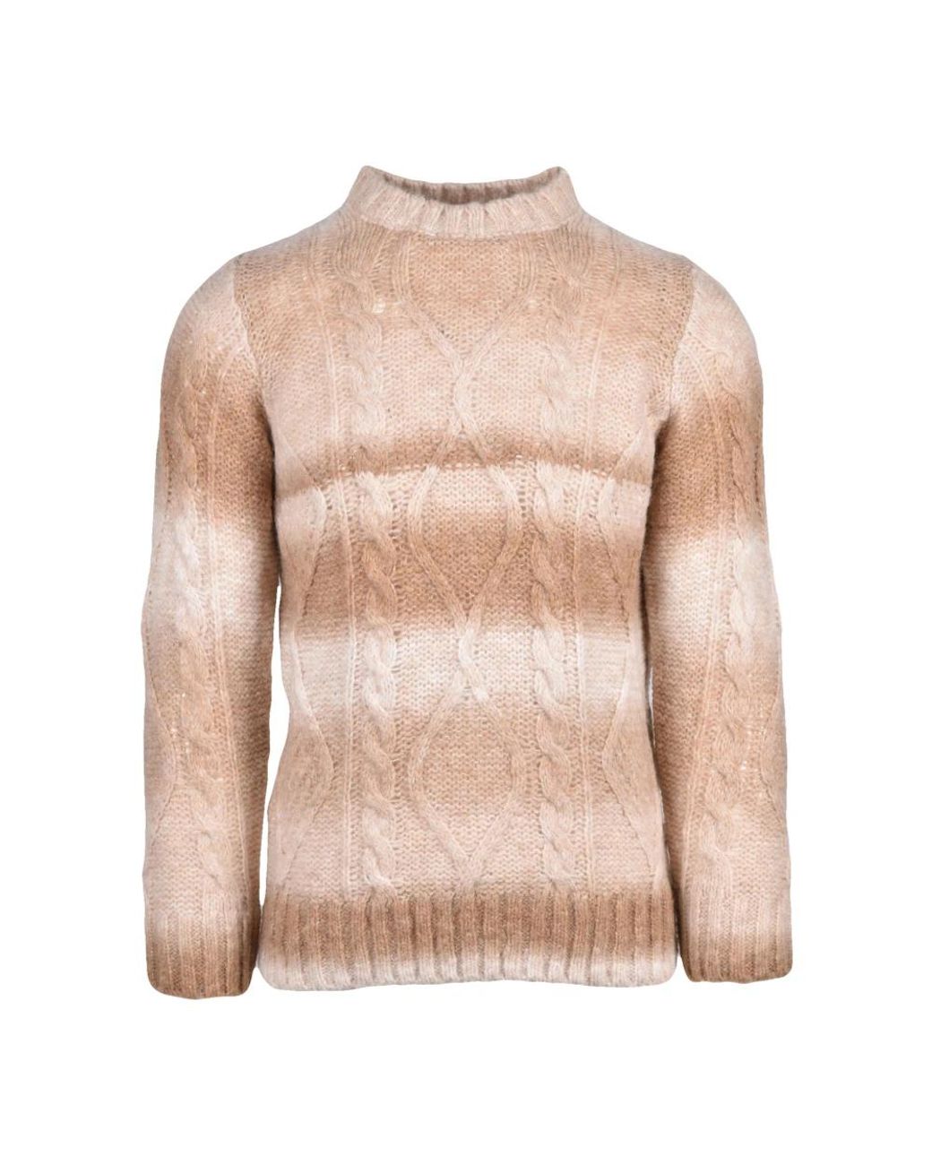 Daniele Alessandrini Pink Round-Neck Knitwear for men
