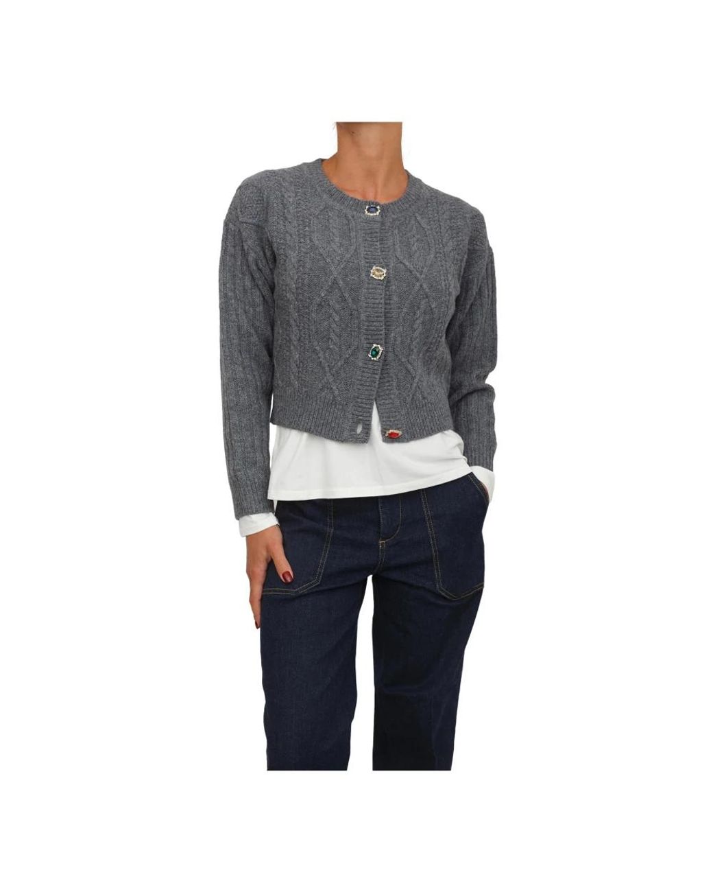 Liu Jo Gray Cardigans