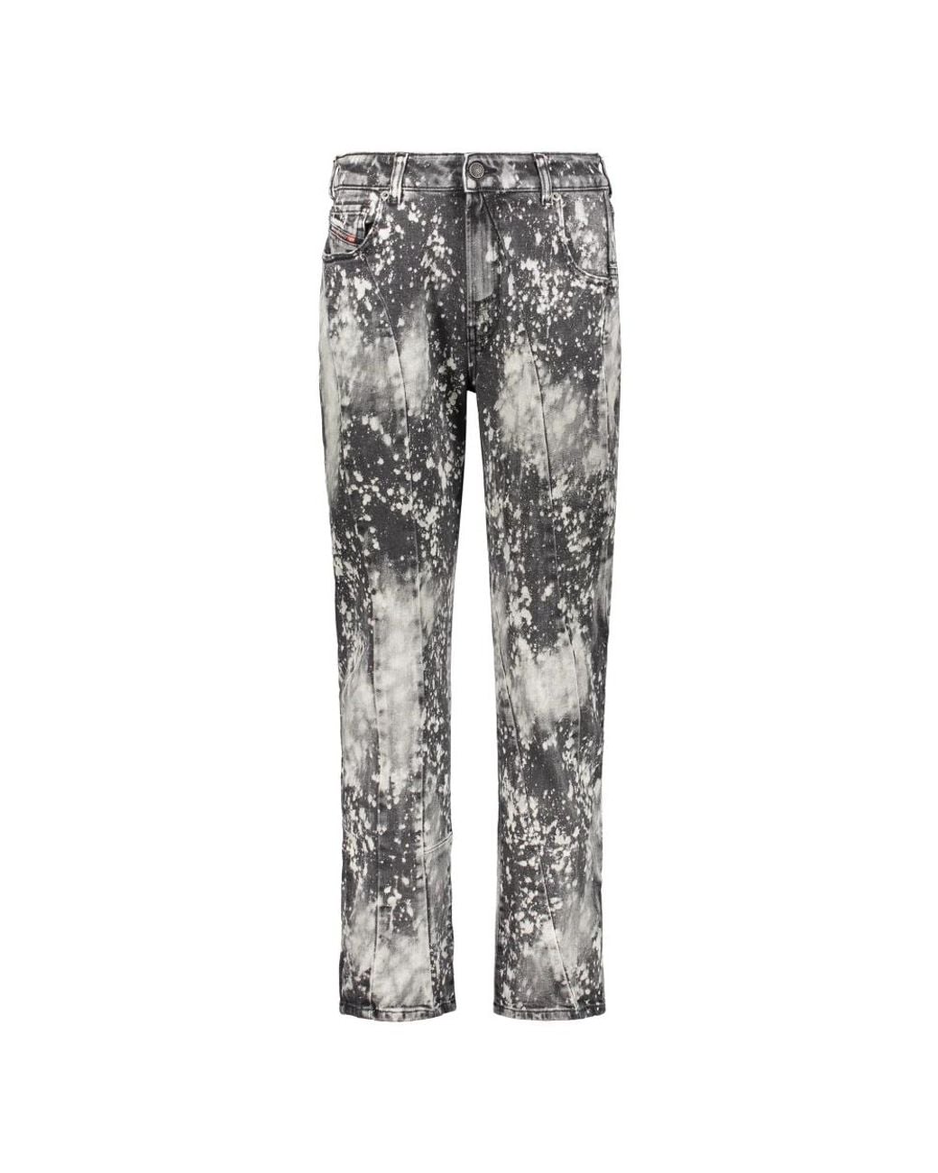DIESEL Gray Straight Jeans