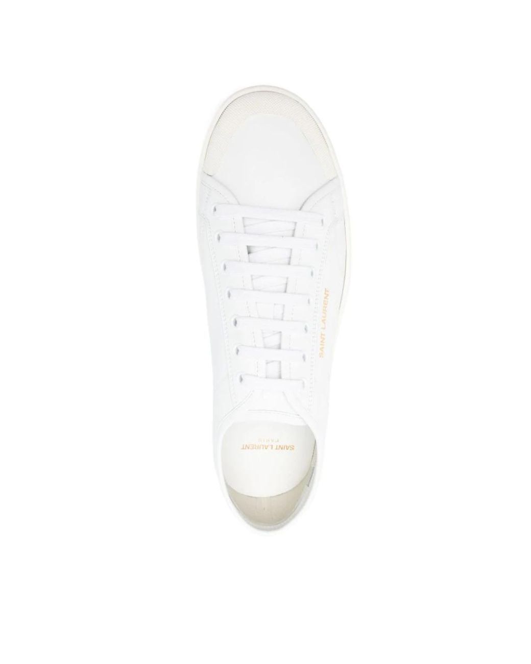 Saint Laurent Schoenen ,Wit ,Leer Gym Sneakers in het White voor heren