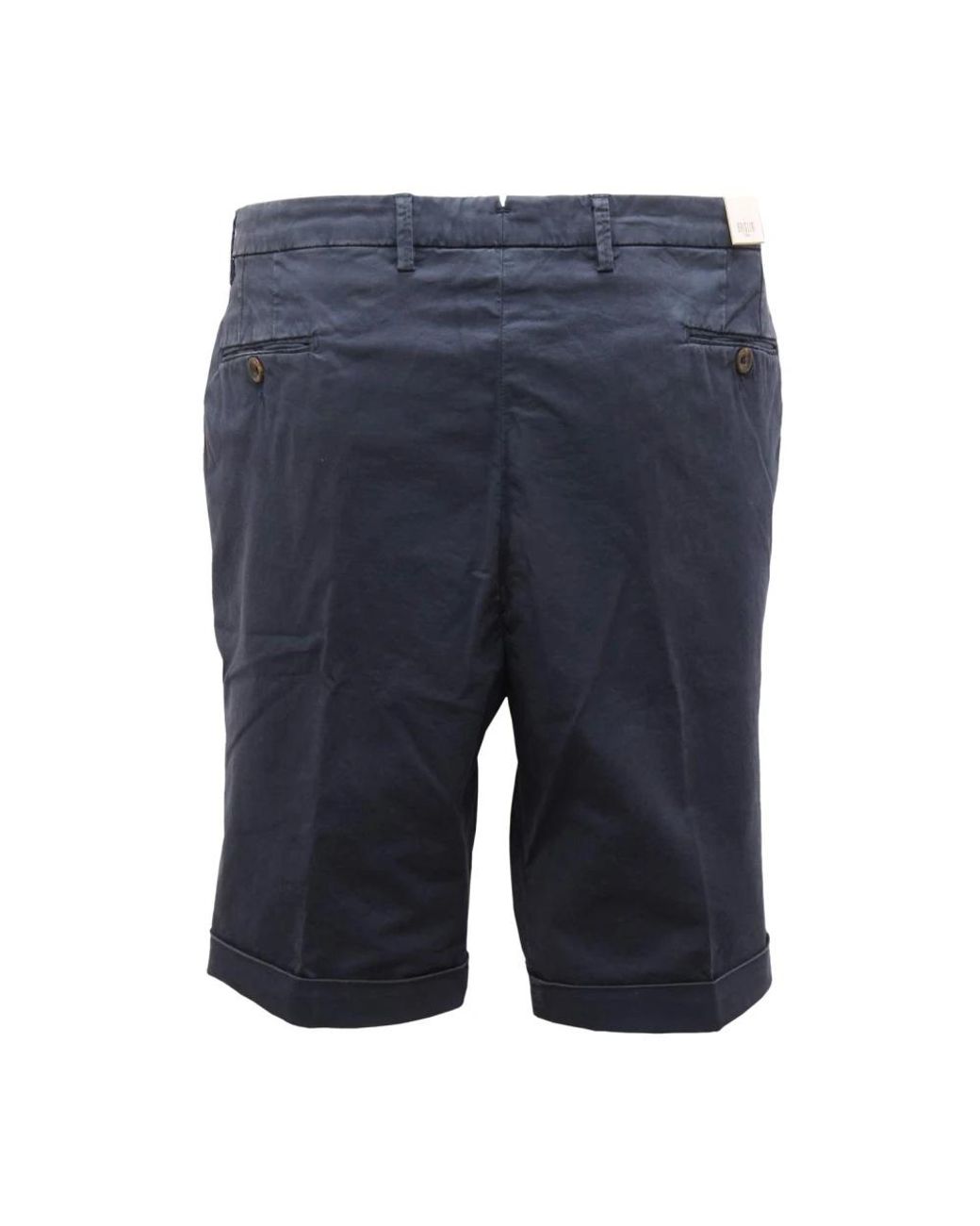 BRIGLIA Blue Casual Shorts for men