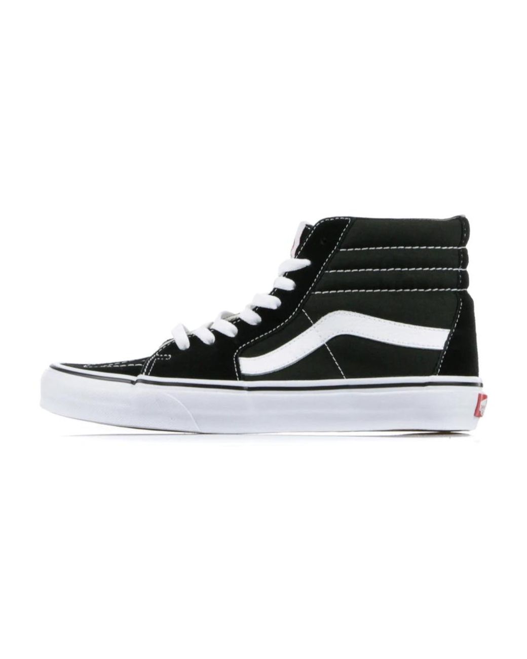 Vans Schoenen ,Zwart ,Hoge Veterschoenen Zwart/Wit in het Black voor heren