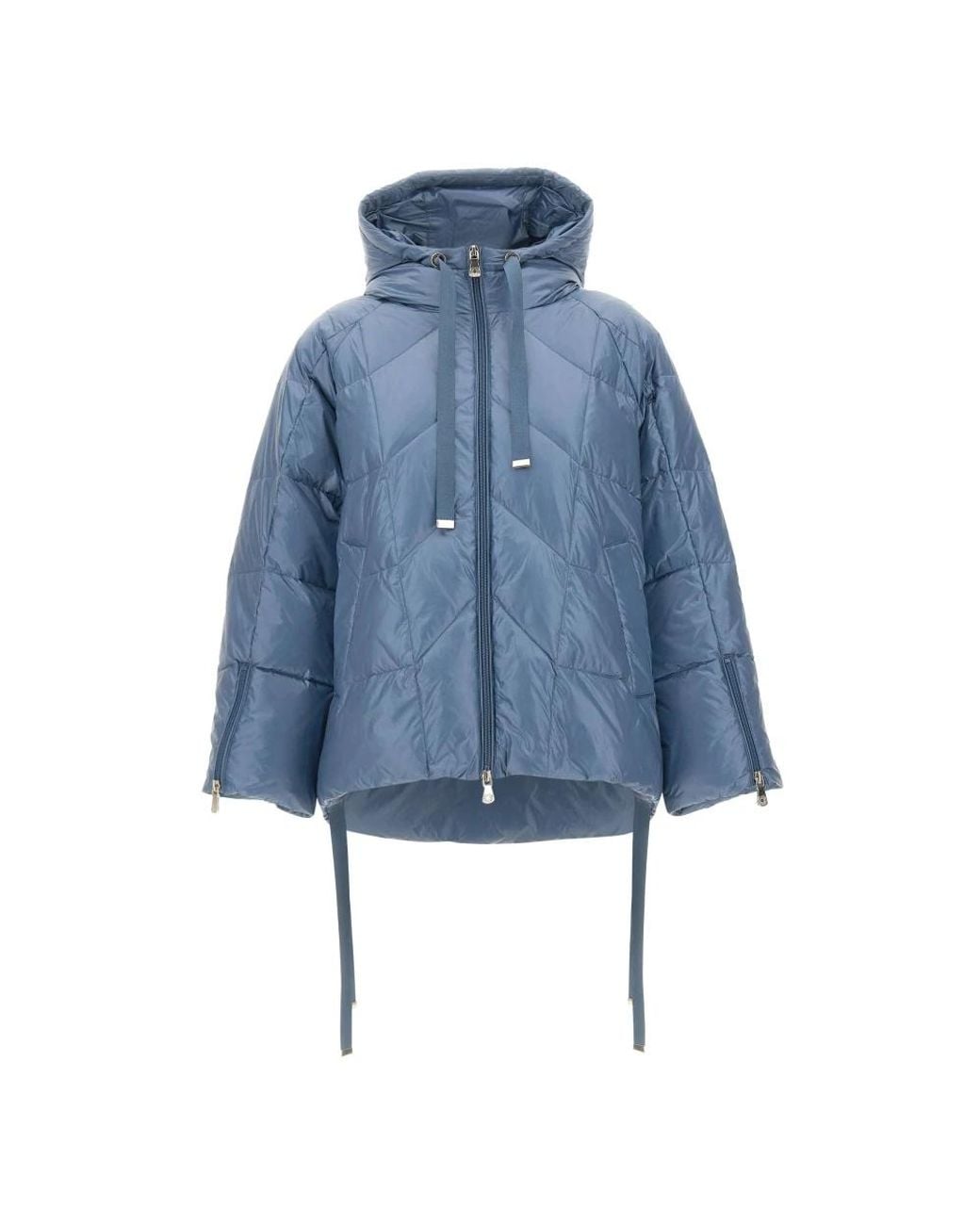 Elena Miro Blue Winter Jackets