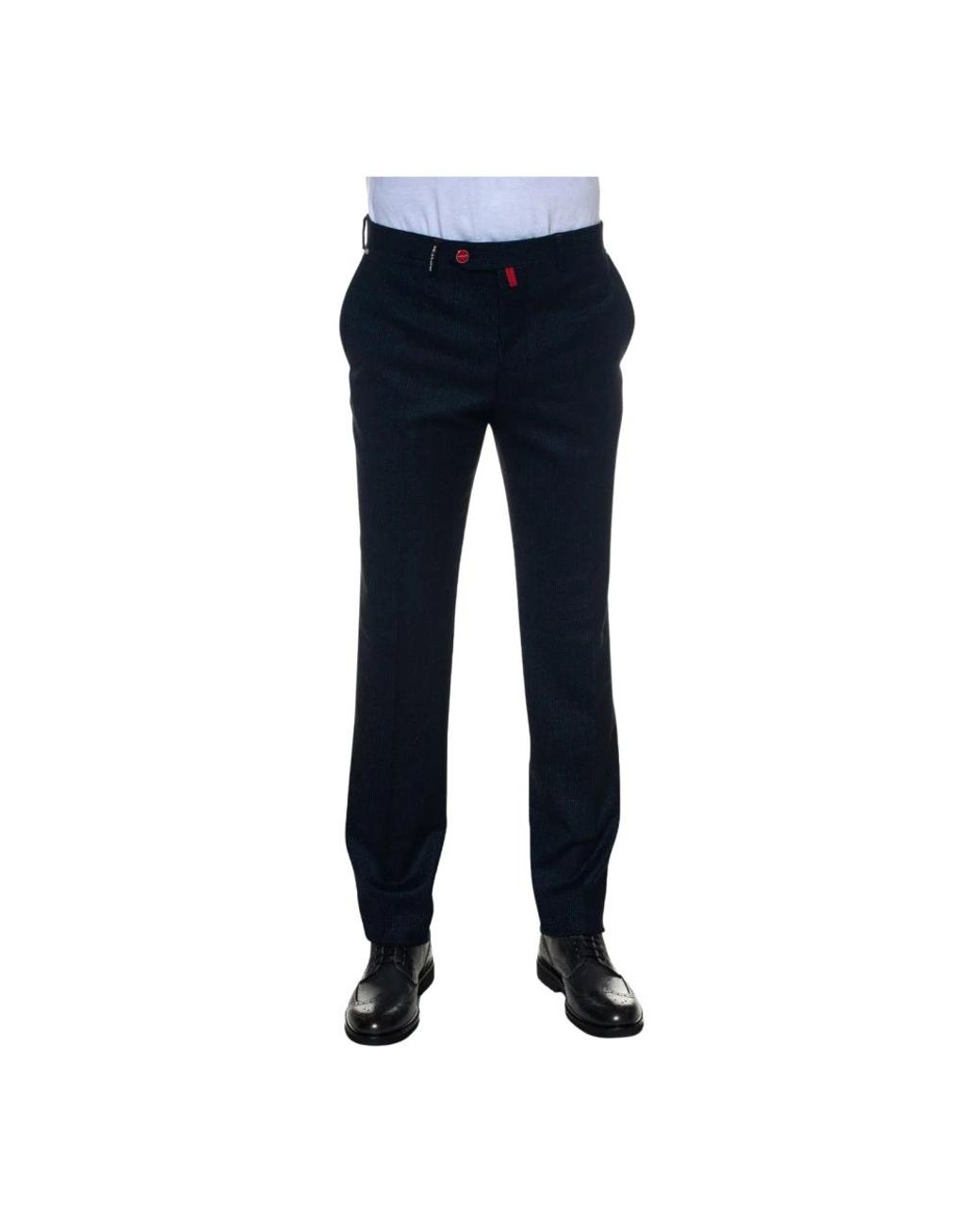 Kiton Erweitern Sie Ihre Garderobe mit klassischen gestreiften Hosen in Blue für Herren