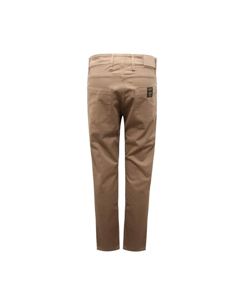 Liu Jo Brown Slim-Fit Trousers for men