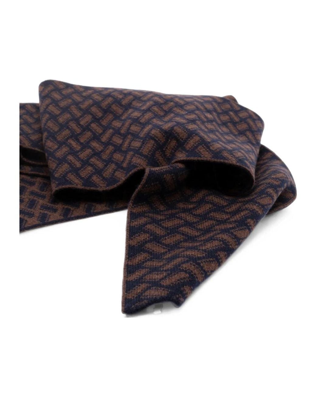 Drumohr Black Winter Scarves for men