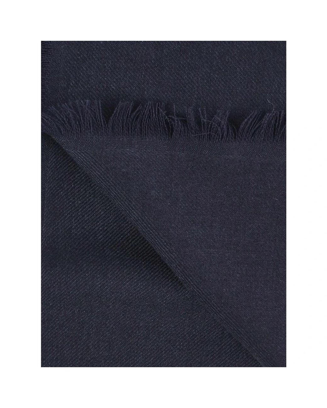 Eleventy Blue Winter Scarves for men