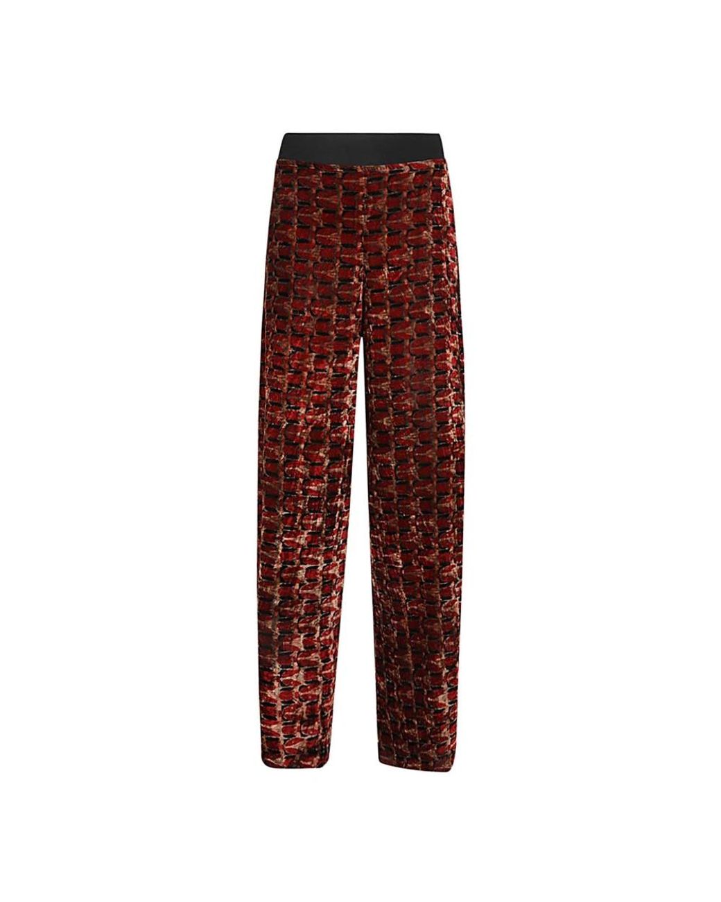 OBIDI Red Wide Trousers