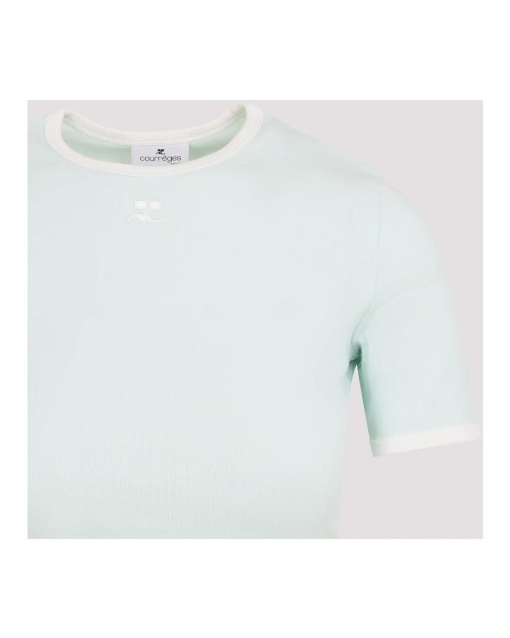 Courreges Blue T-Shirts