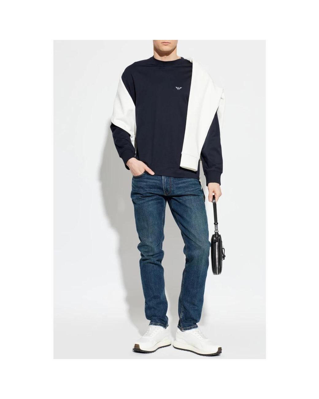 Emporio Armani Blue Slim-Fit Jeans for men
