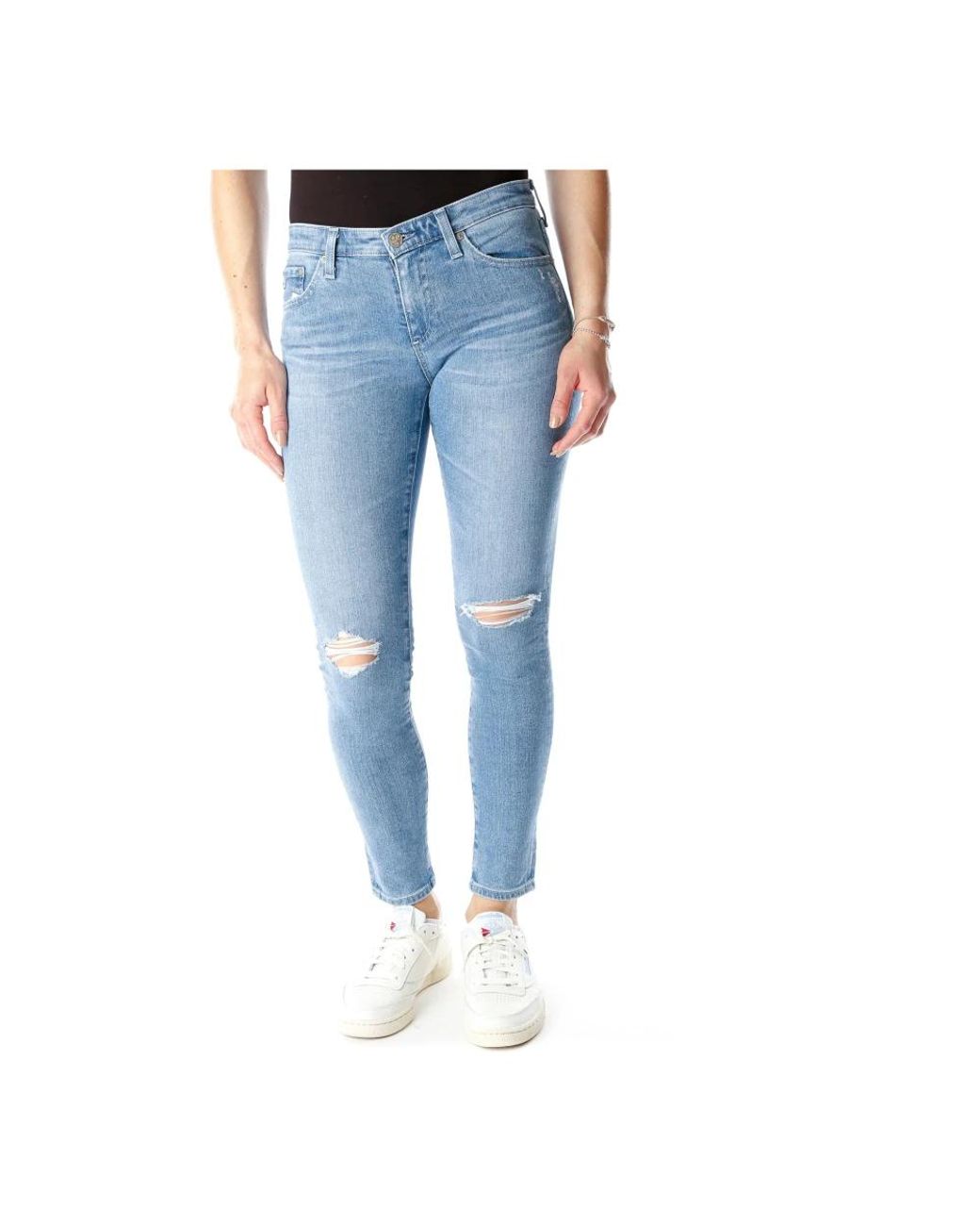 AG Jeans Blue Skinny Fit Jeans
