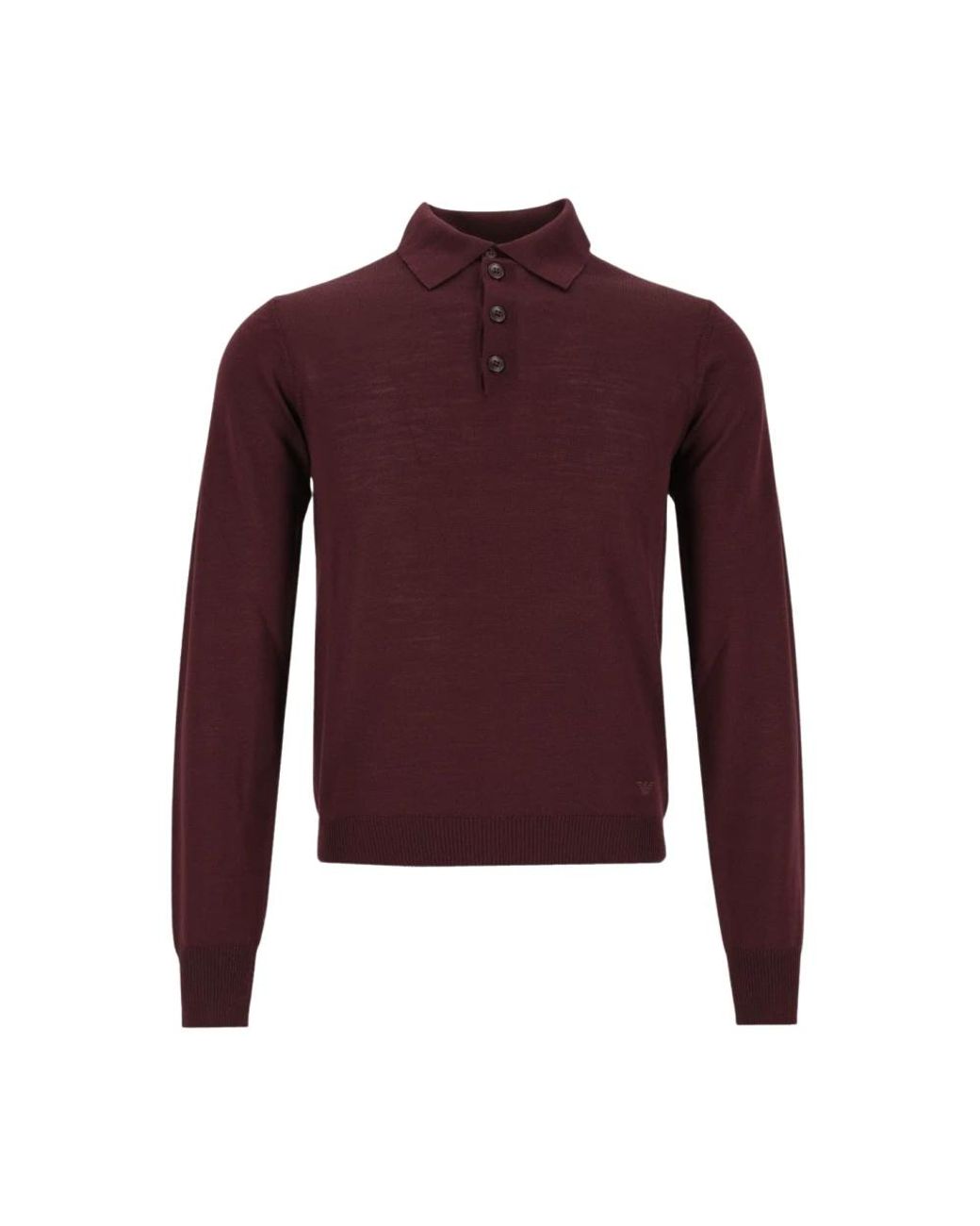 Emporio Armani Purple Polo Shirts for men