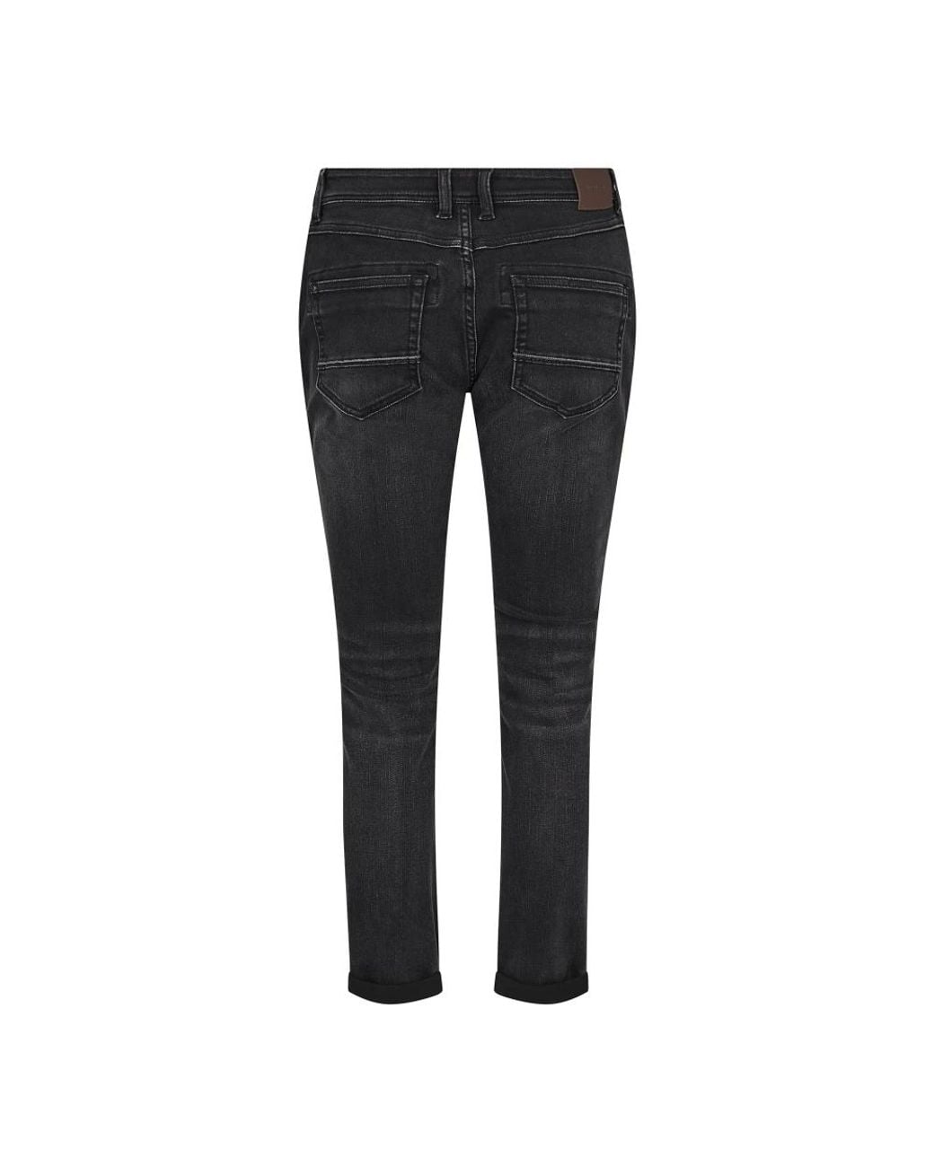 Mos Mosh Black Slim Fit Jeans