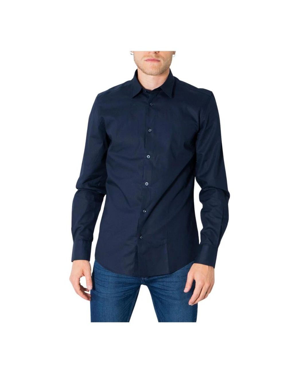 Antony Morato Blue Casual Shirts for men