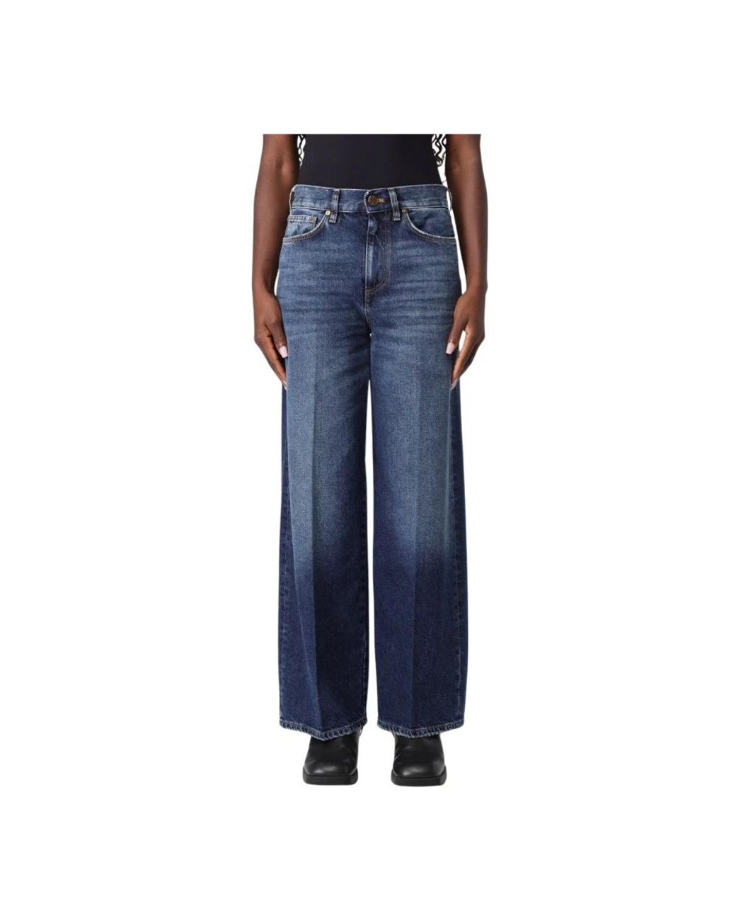 PT01 Jeans ,Blauw ,Blauwe Jeans Voor Stijlvolle Outfits in het Blue
