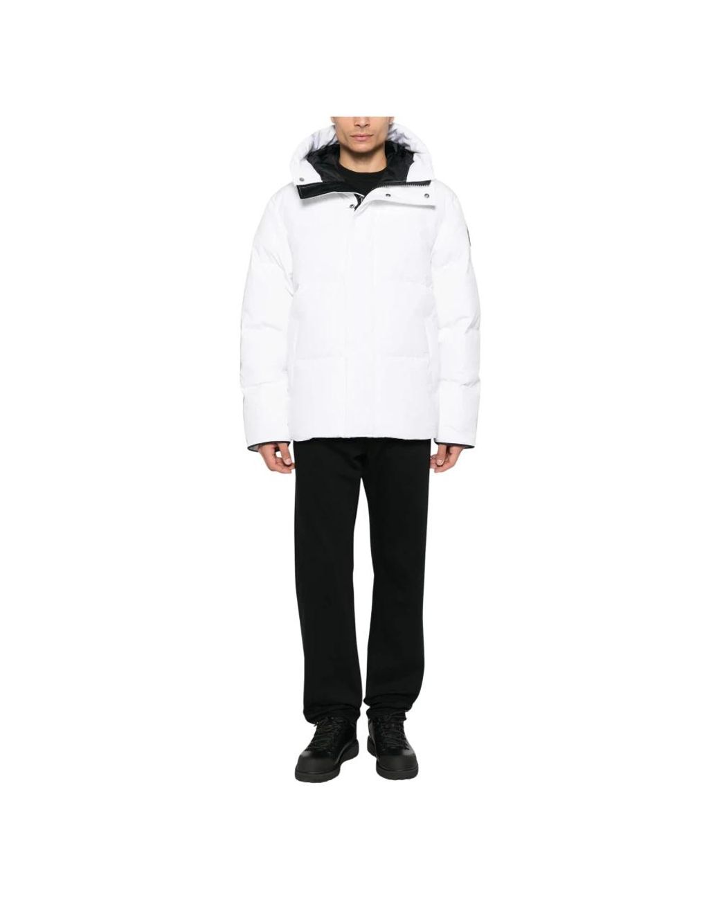 Winter Jackets Canada Goose de hombre de color White